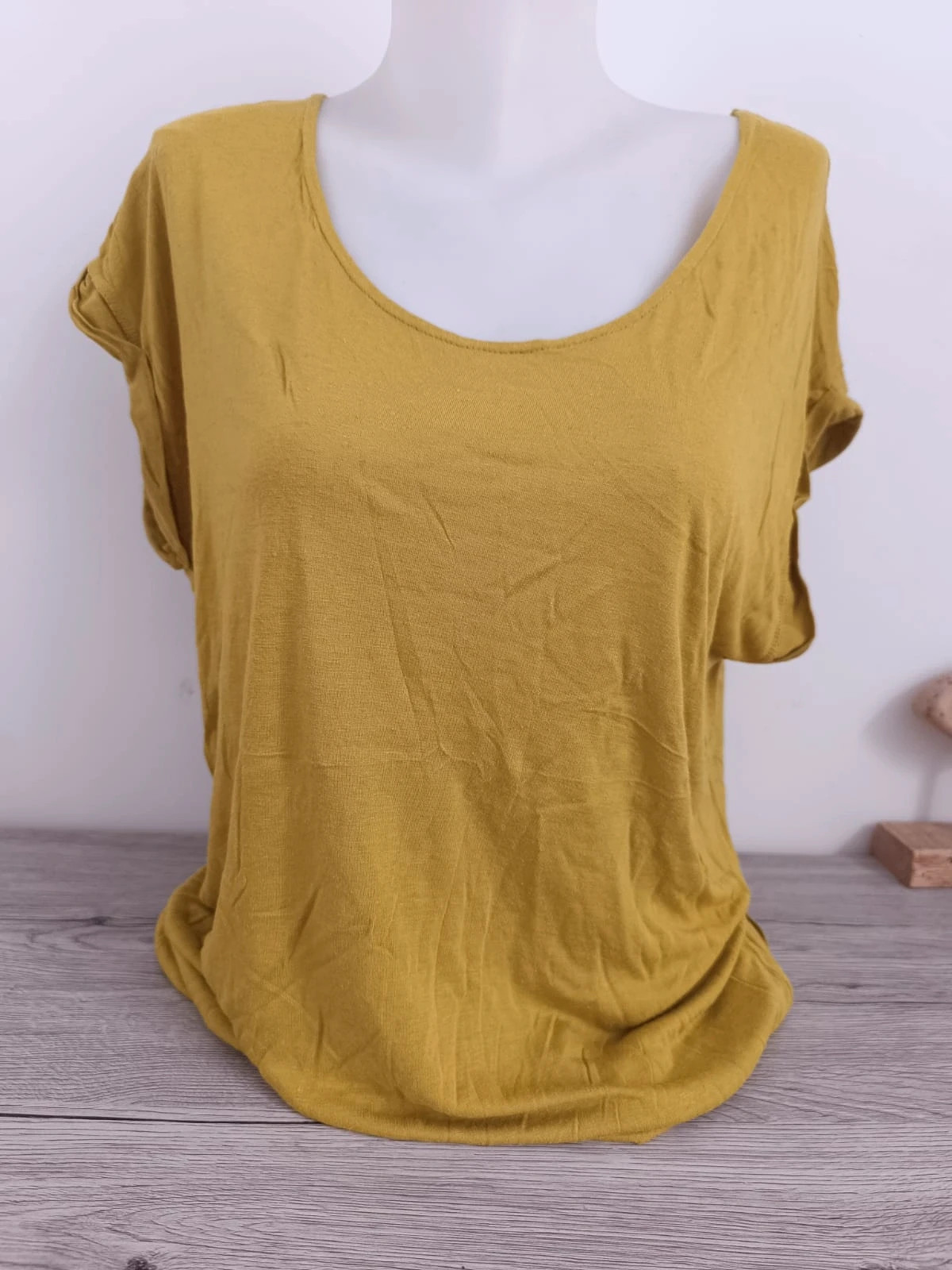 T-shirt moutarde M&S Collection – T42 / UK14