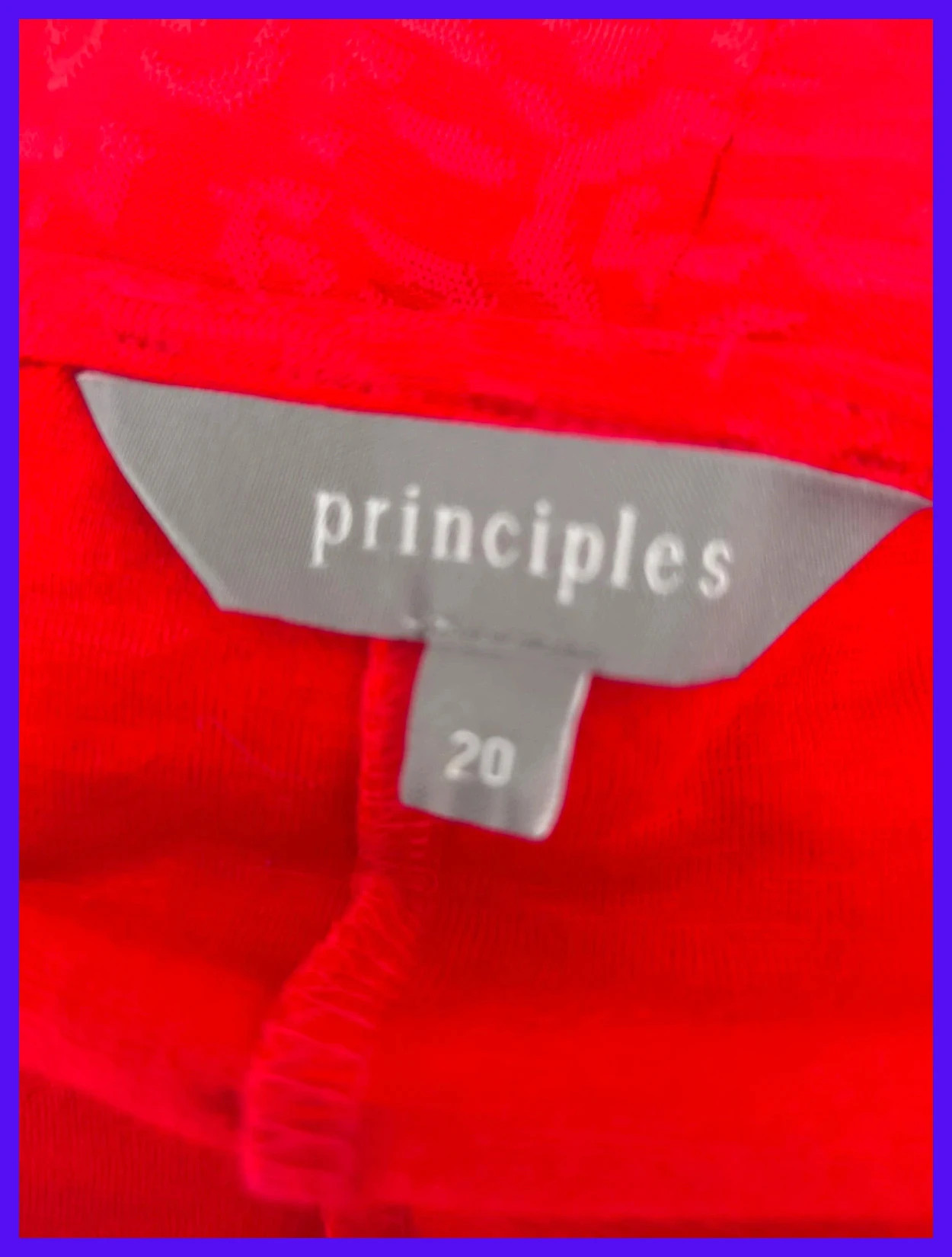 blouse manches courtes taille 48 – Principles – taille 4XL / 48 / 20 3