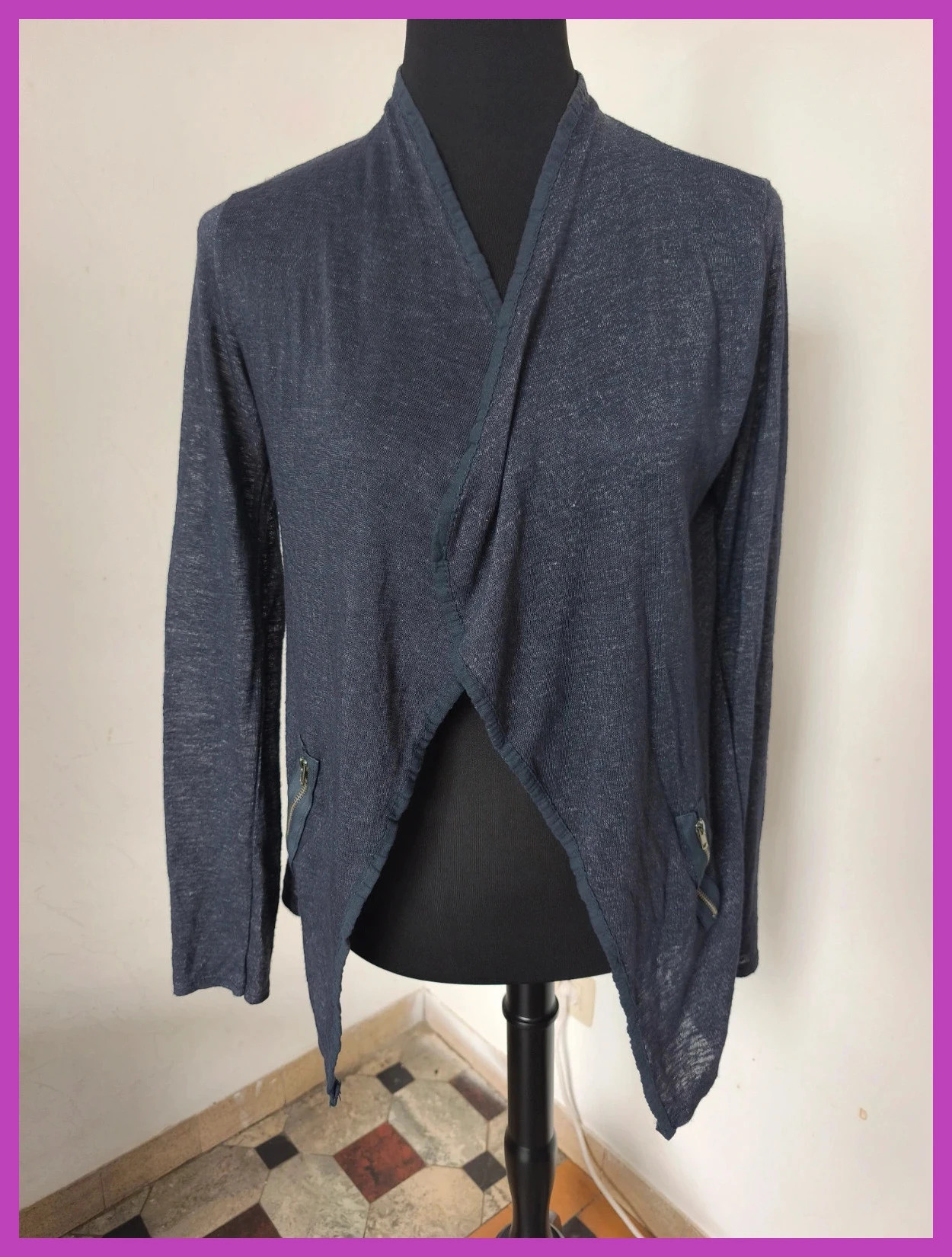 Gilet léger asymétrique Nwiiow taille unique – taille Taille unique