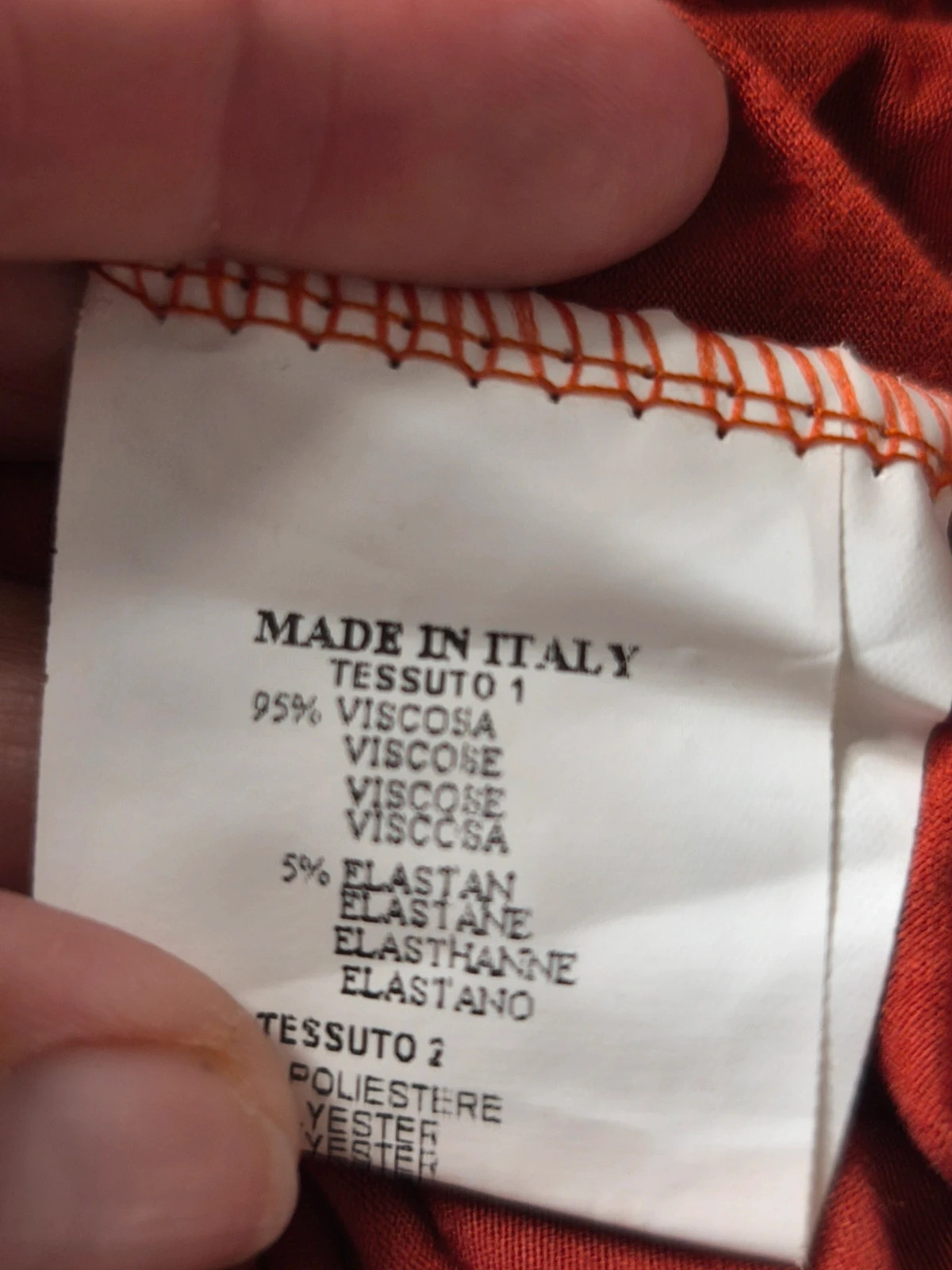 Robe corail à volants . Taille S – No-Nà – taille S / 36 / 8 3