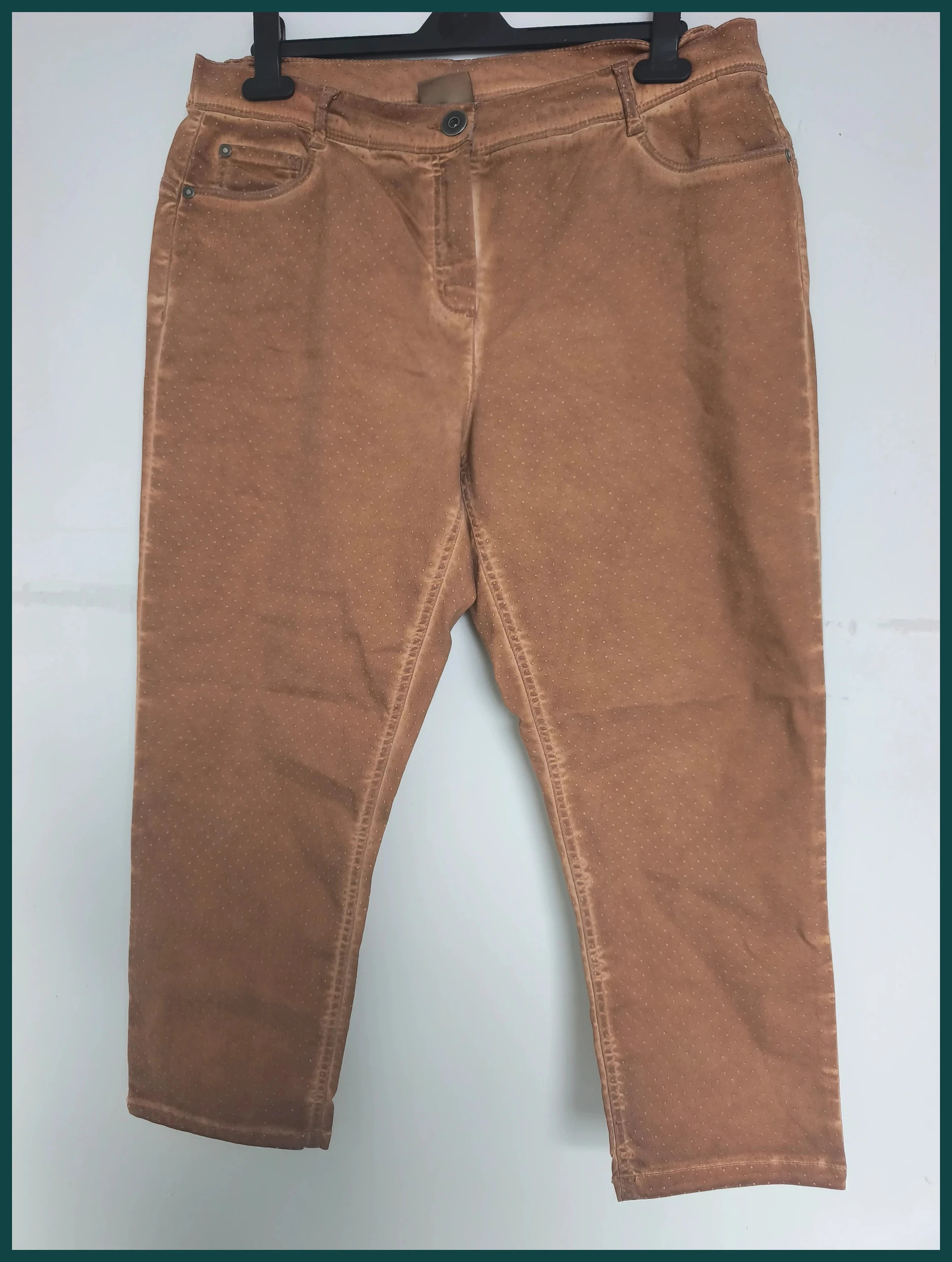 Pantacourt Marron à pois dreamStar T.46 – Dreamstar – taille XXXL / 46 / 18 2