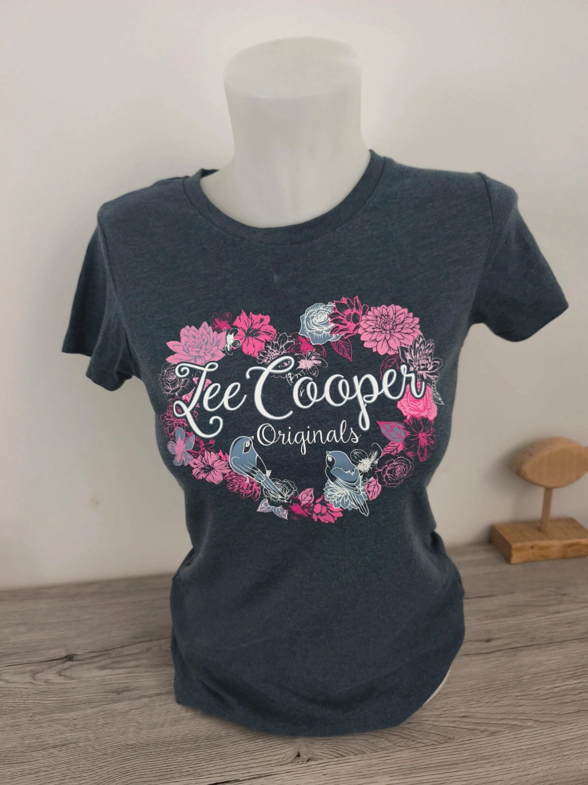 T-shirt Lee Cooper Originals gris foncé – taille 36. No332