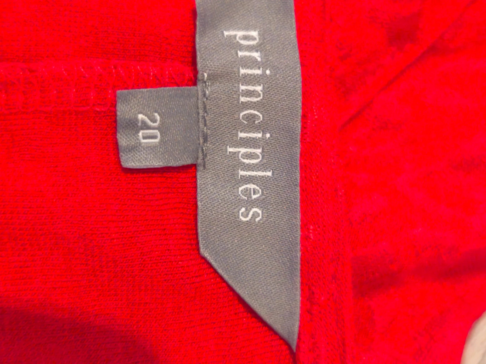 Blouse rouge Principles – Taille 48. No335 – Principles – taille 4XL / 48 / 20 3
