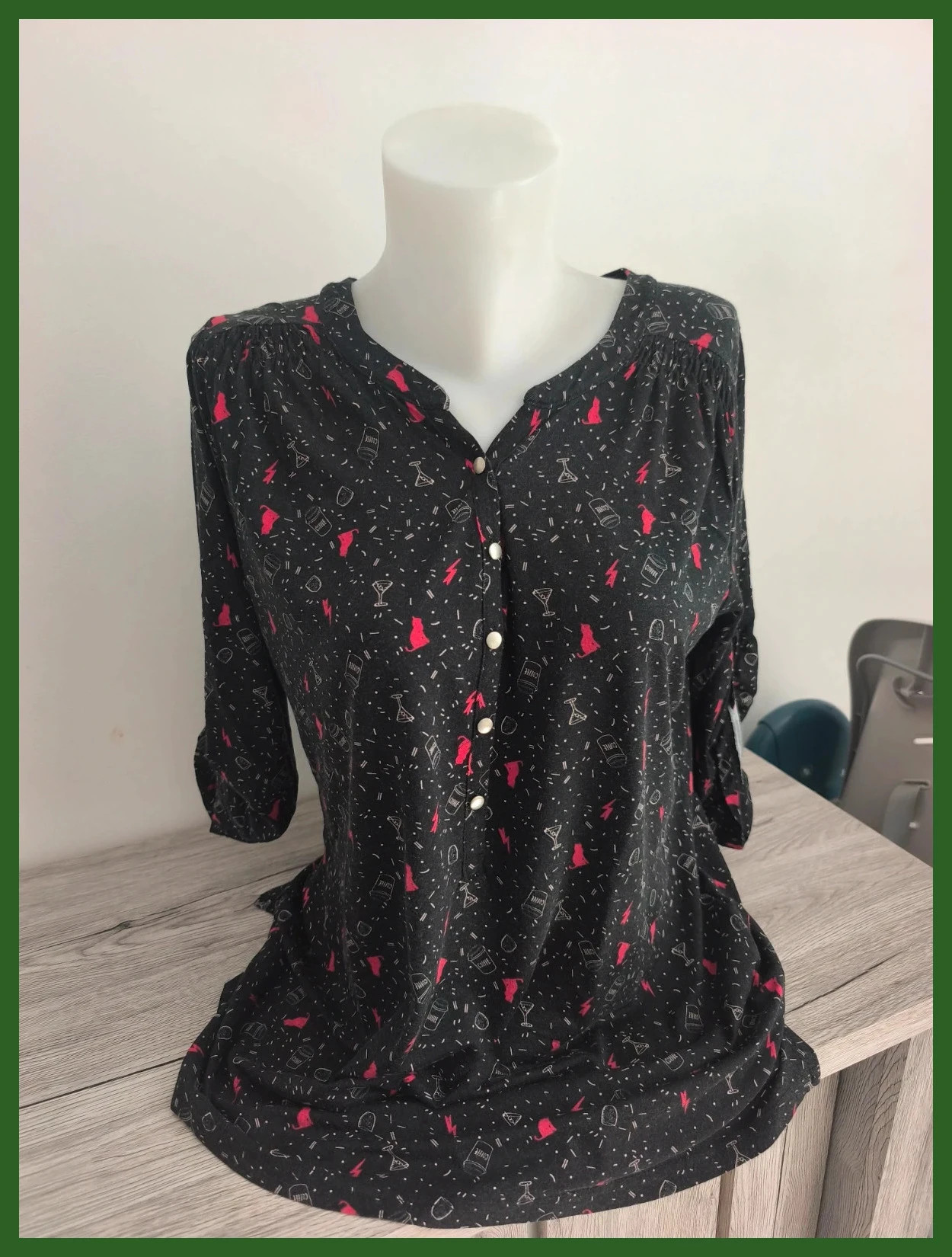Haut manches 3/4 MS Mode – Taille L. No292