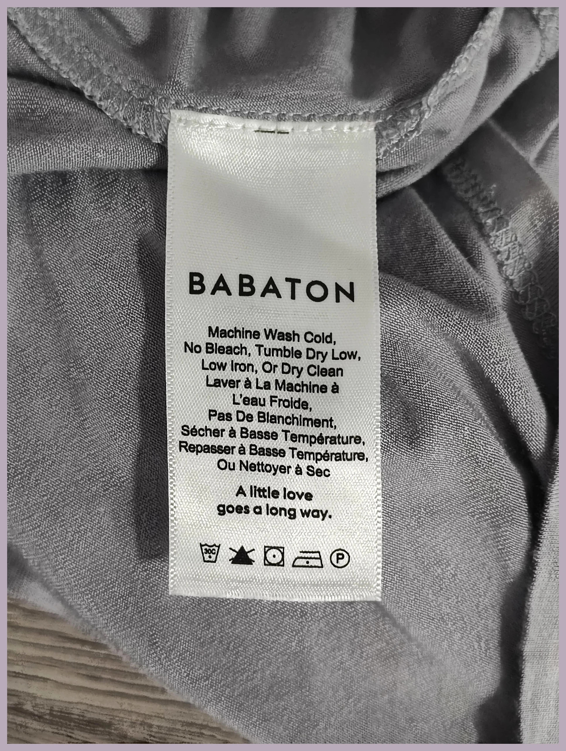 t shirt manches longues de chez banaton taille XS No159 – Babaton – taille XS / 34 / 6 3