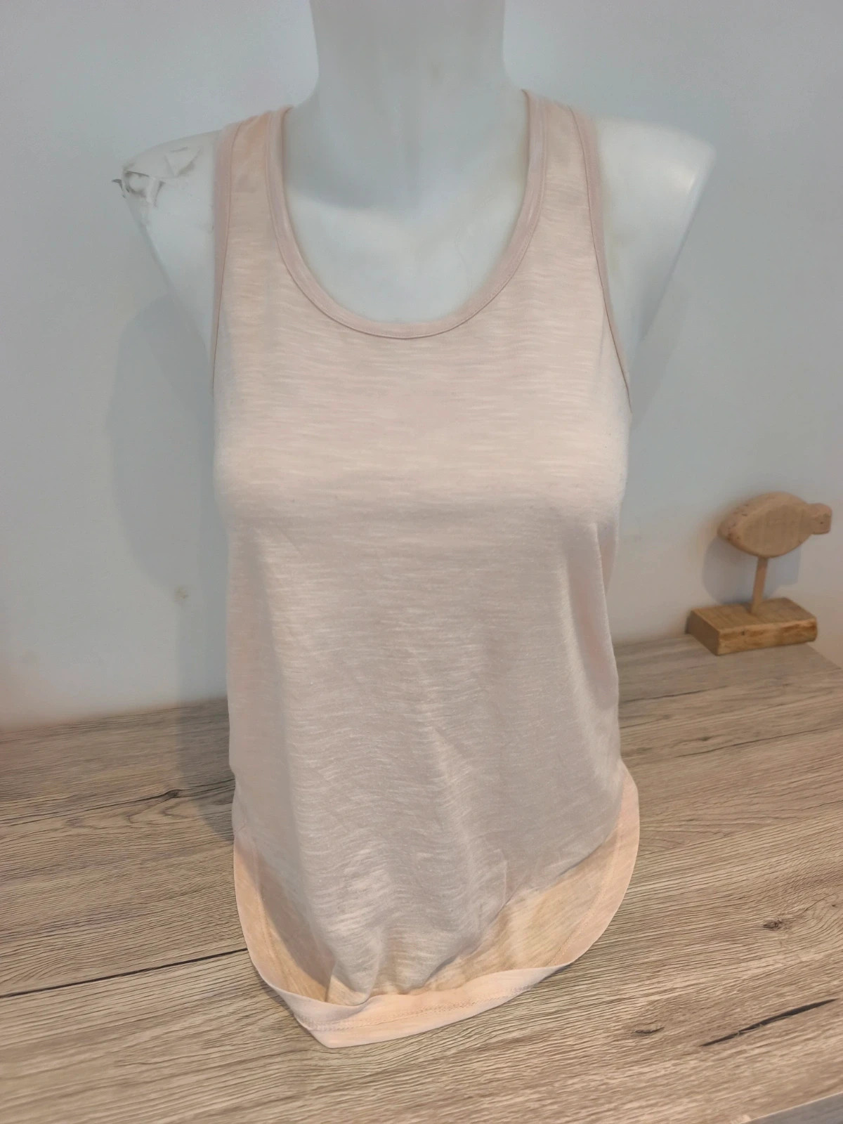 Débardeur rose poudré – New Look – taille 38. No329