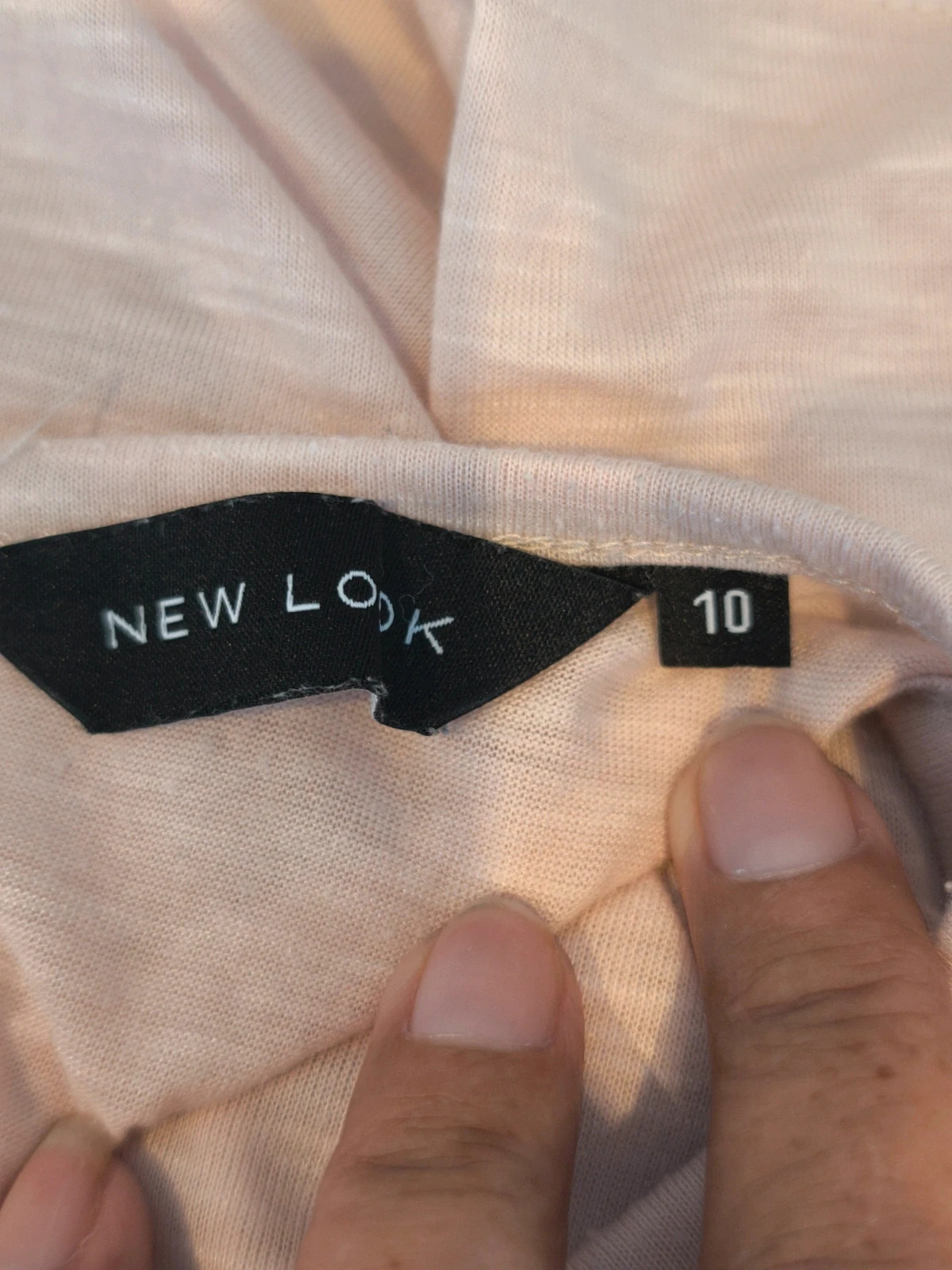Débardeur rose poudré – New Look – taille 38. No329 – New Look – taille M / 38 / 10 2