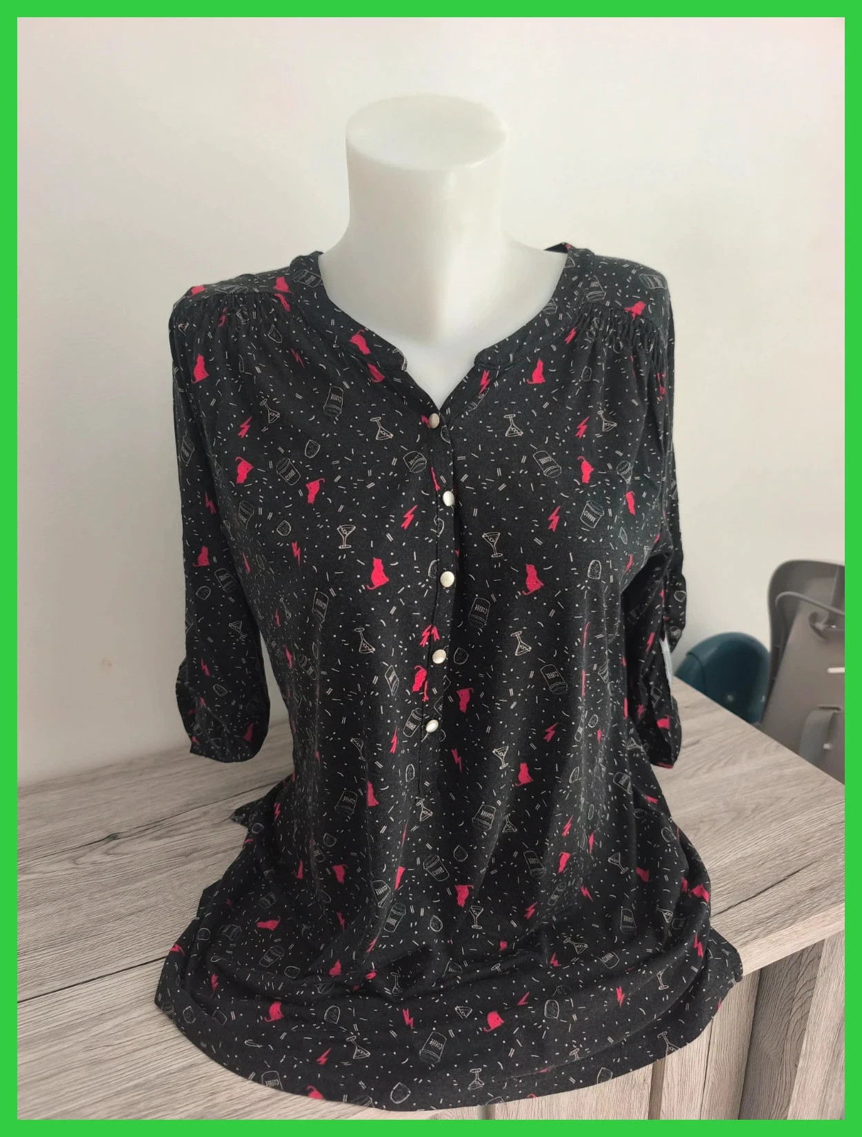 Haut manches 3/4 MS Mode – Taille L. No292