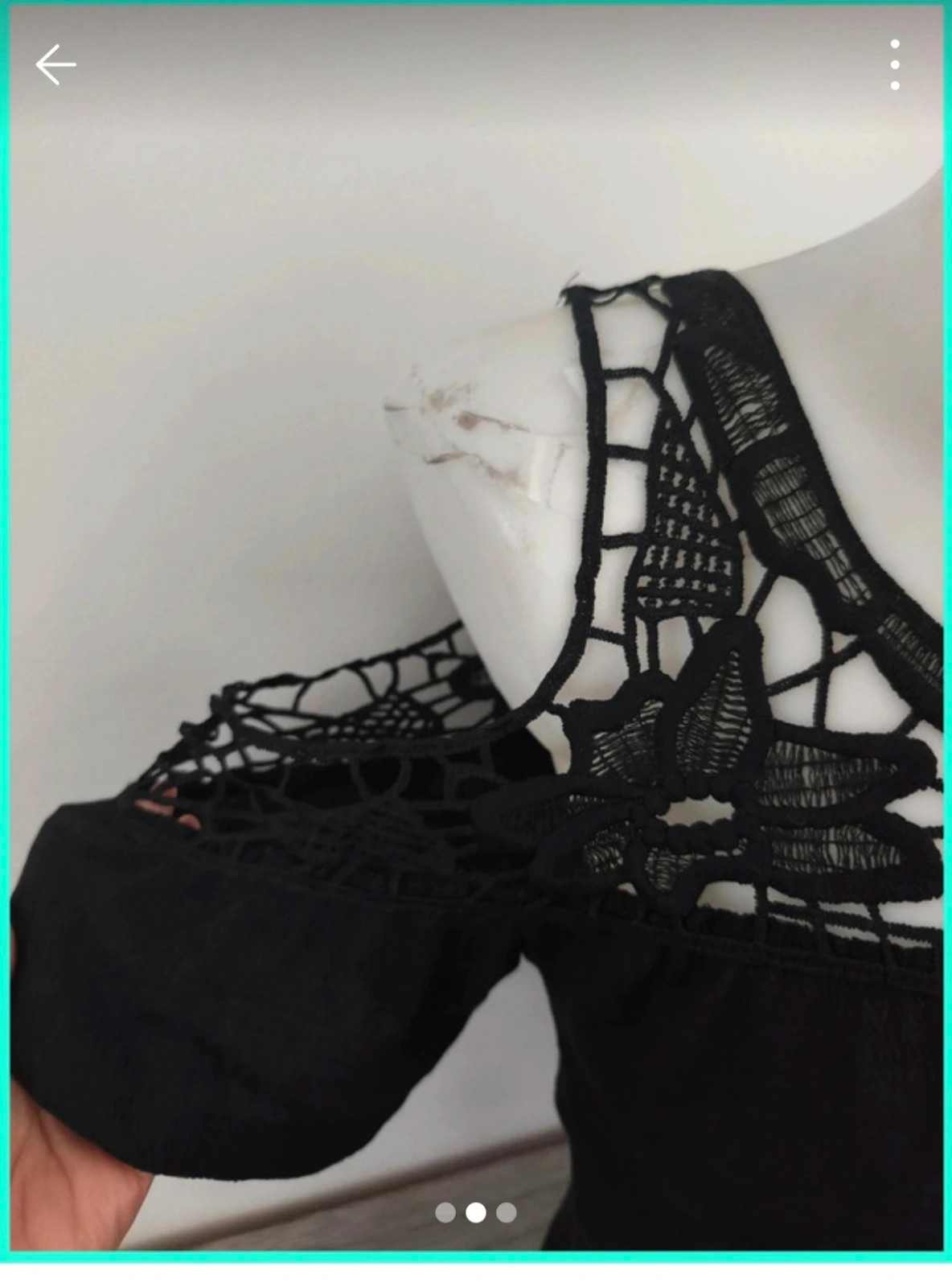 Blouse noire Primark – Taille 34. No198 – Primark – taille XS / 34 / 6 2