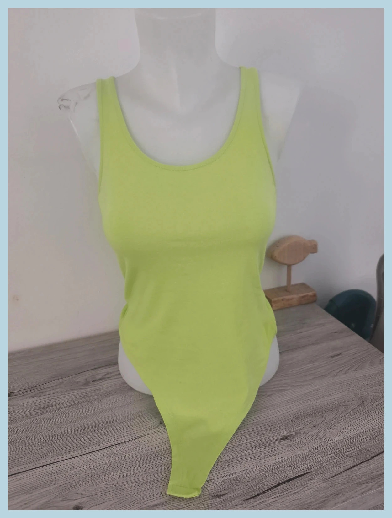 Body jaune fluo Primark - Taille S