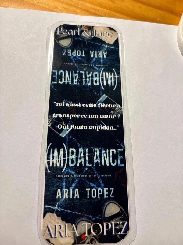 Marque page - Aria Topez ambulance fais main