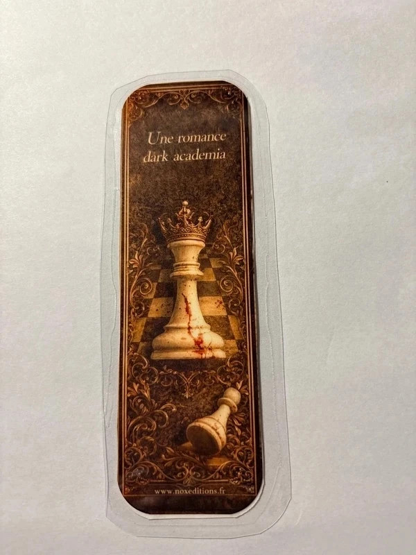 Marque page kentin jarno - Fou de la reine fais main – Fait Main 2