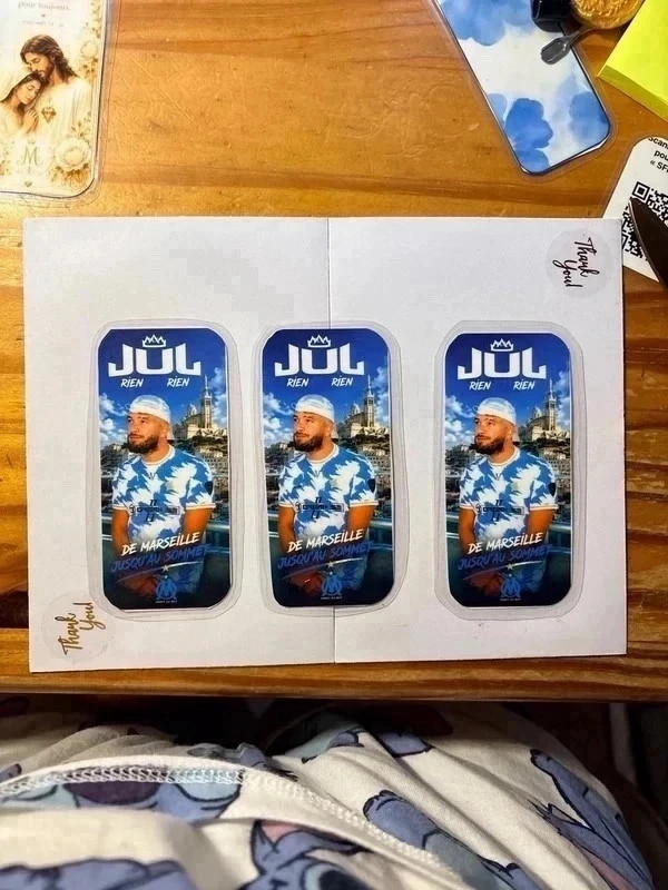 Lots de 3 Marque page de jul fais main