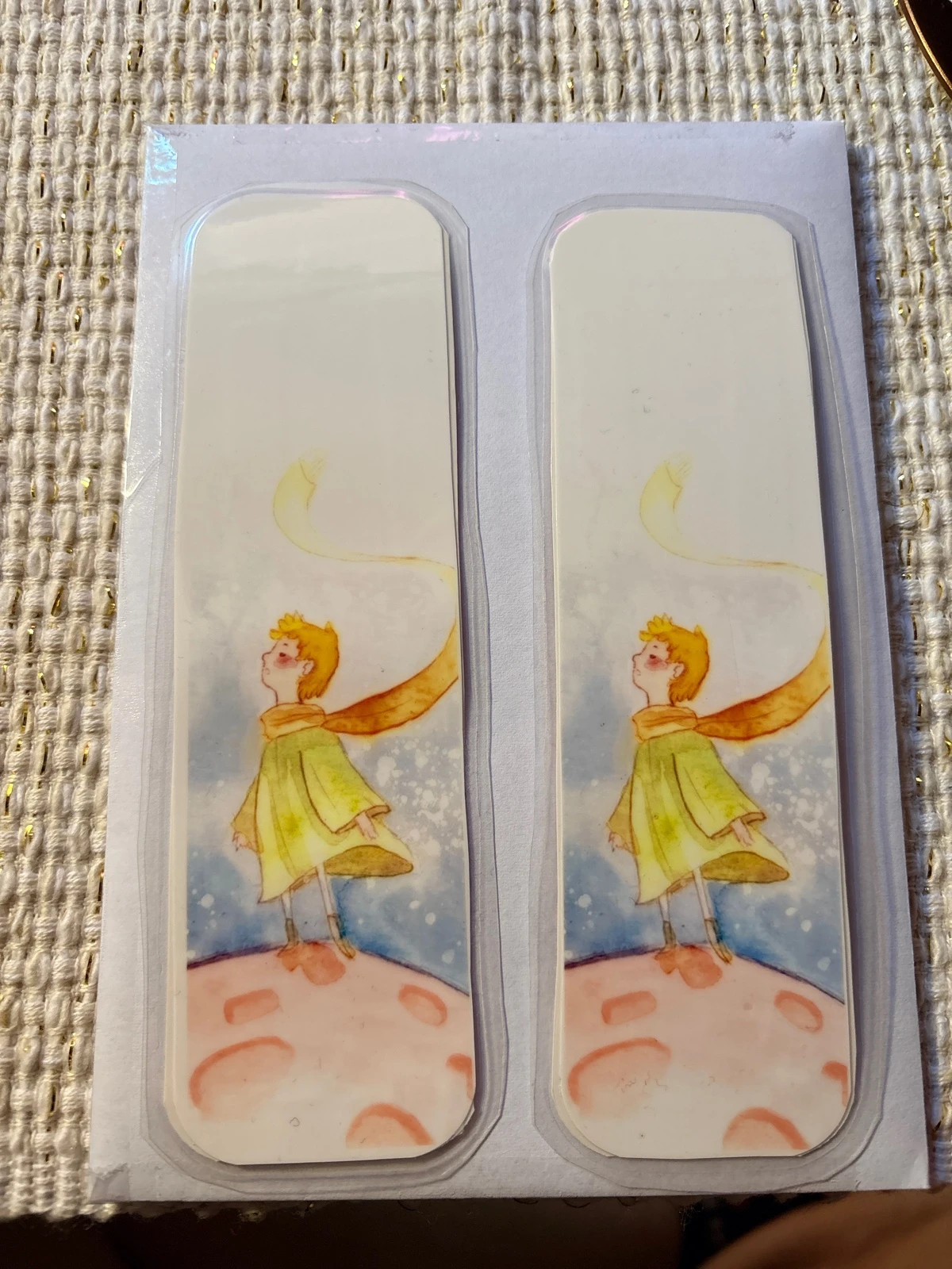 Lots de 2 Marque page petit prince