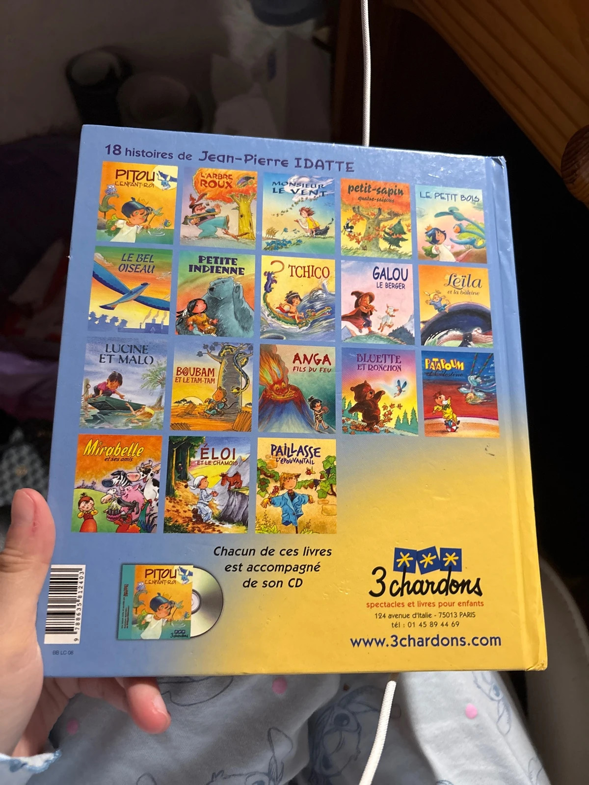 Livre enfants boubam et le tam tam et le cd en plus 2