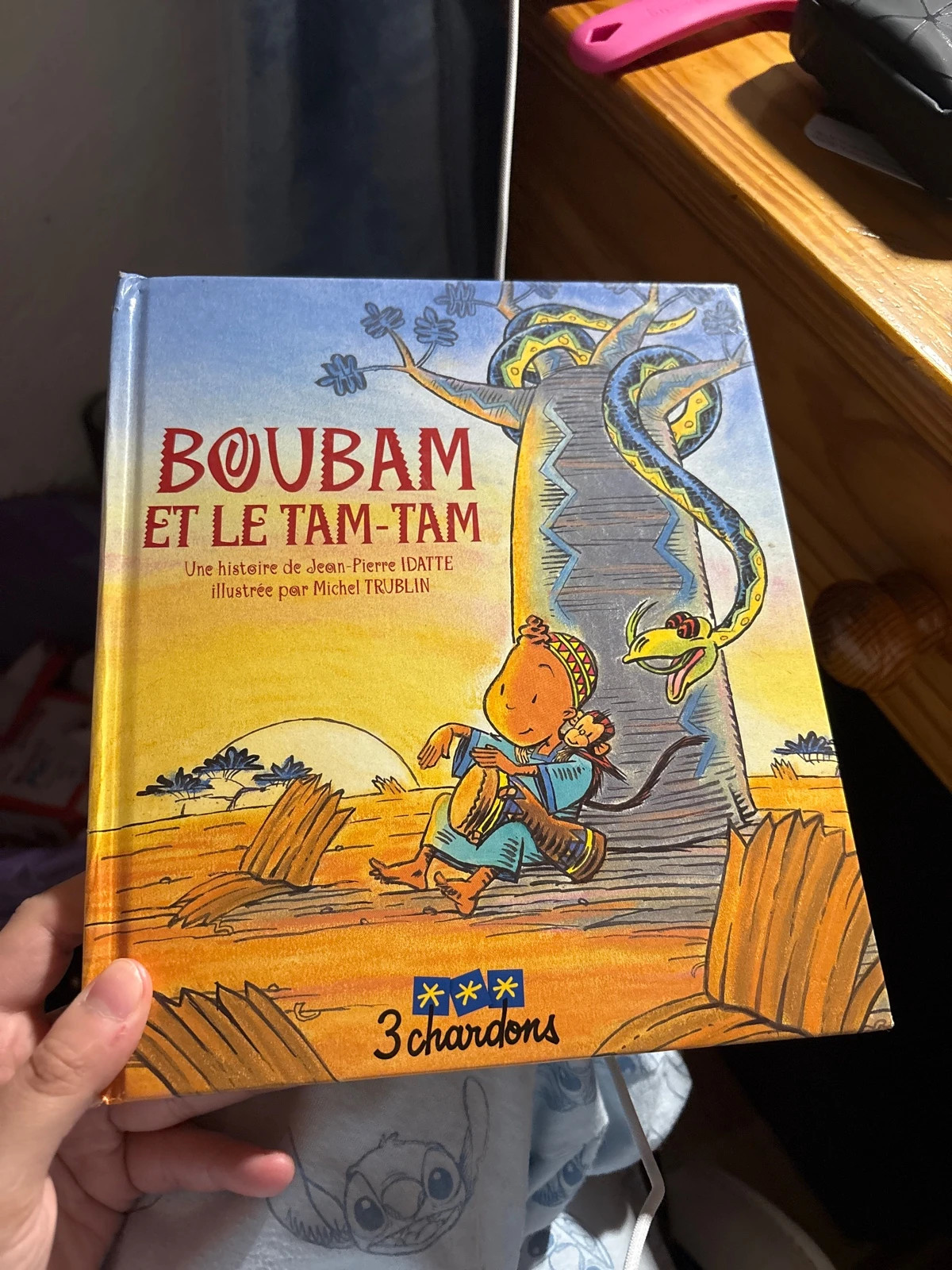 Livre enfants boubam et le tam tam et le cd en plus