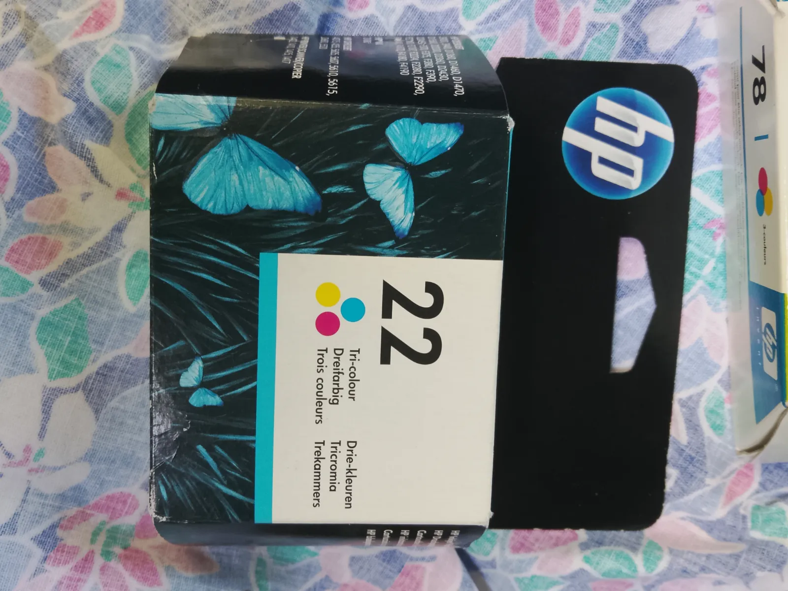 Lot de cartouches d'encre HP 21, 22, 23 et 78 – HP 2