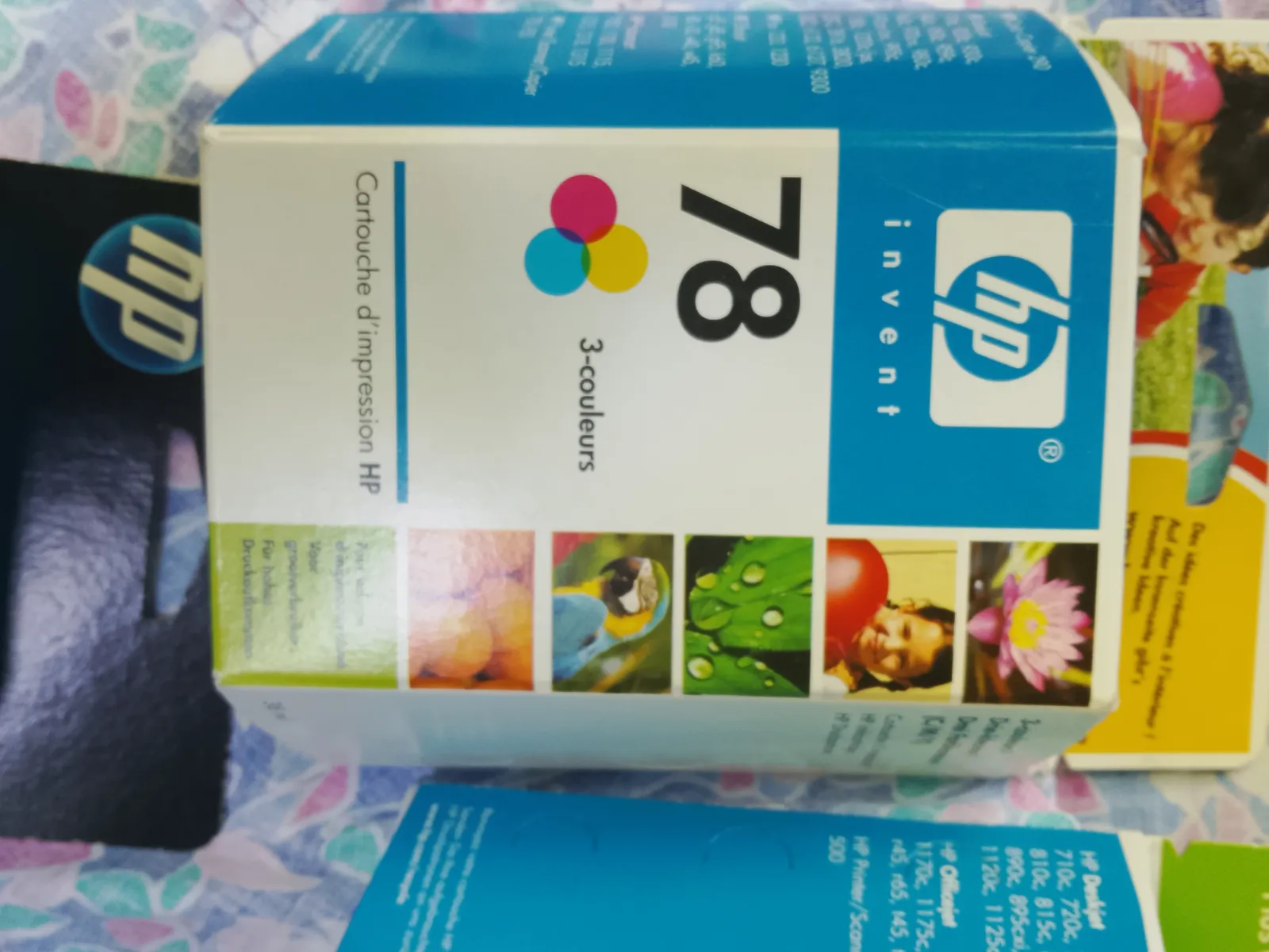 Lot de cartouches d'encre HP 21, 22, 23 et 78 – HP 3