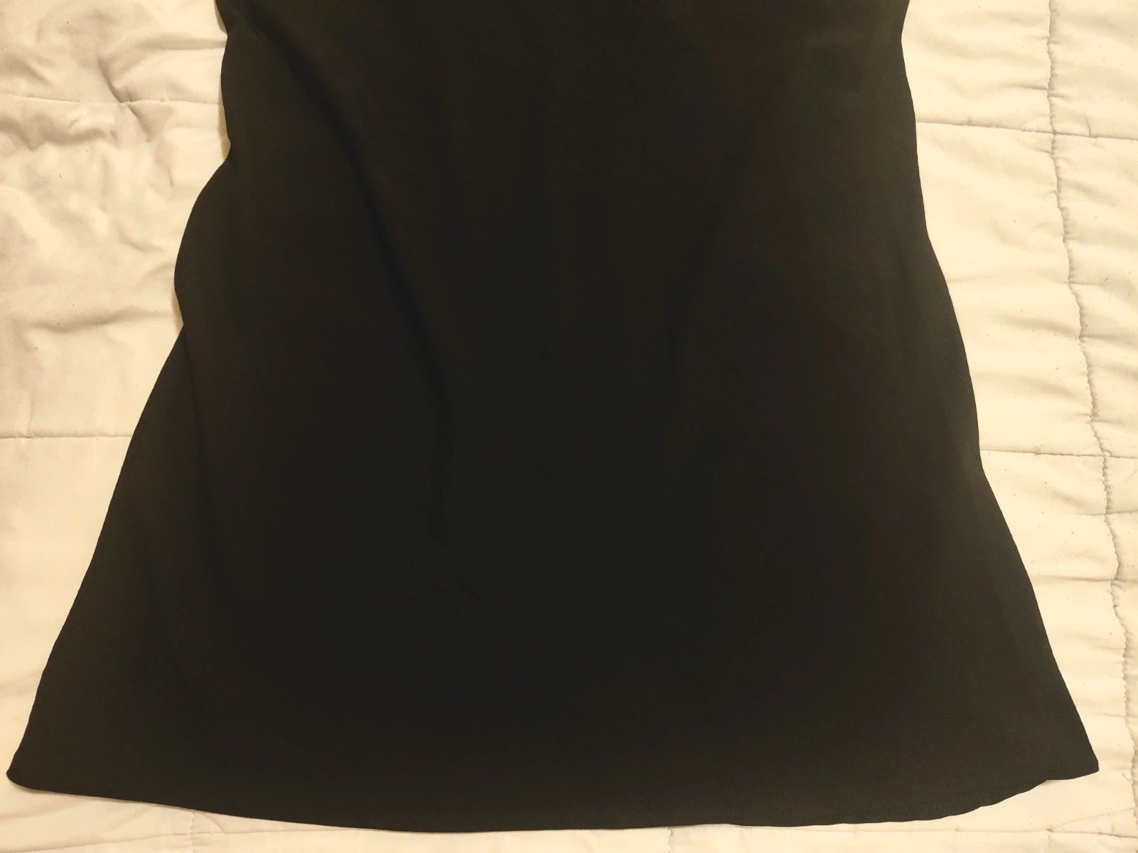 Robe noire courte col bénitier, taille 44 – Kiabi – taille XL / 42 / 14 3