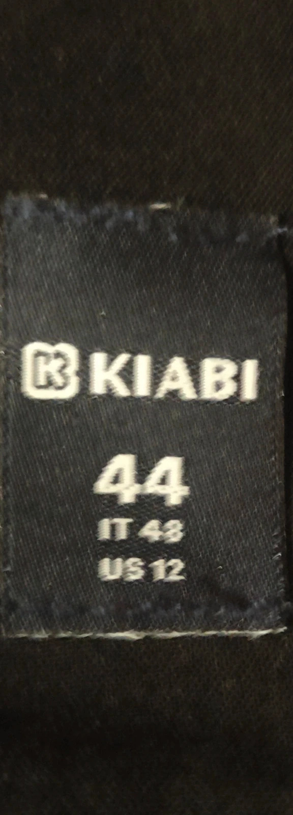 Robe noire courte col bénitier, taille 44 – Kiabi – taille XL / 42 / 14 5