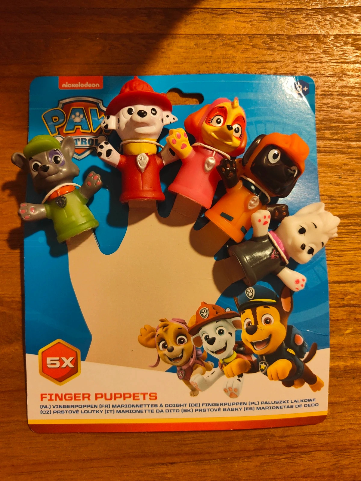 Lot de 10 Marionnettes à Doigt La Pat Patrouille – Nickelodeon – taille 3 ans / 98 cm 2