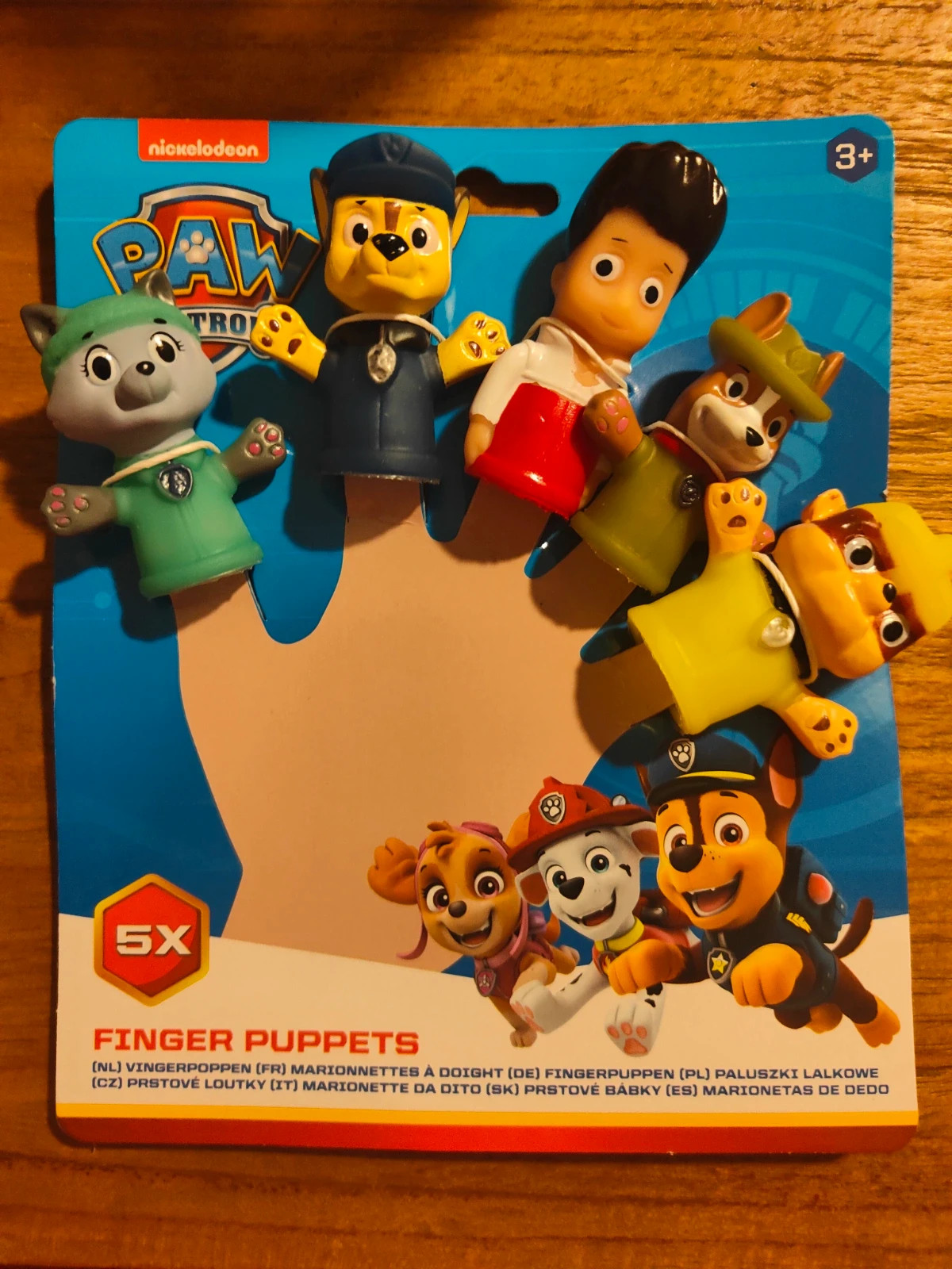Lot de 10 Marionnettes à Doigt La Pat Patrouille – Nickelodeon – taille 3 ans / 98 cm 4