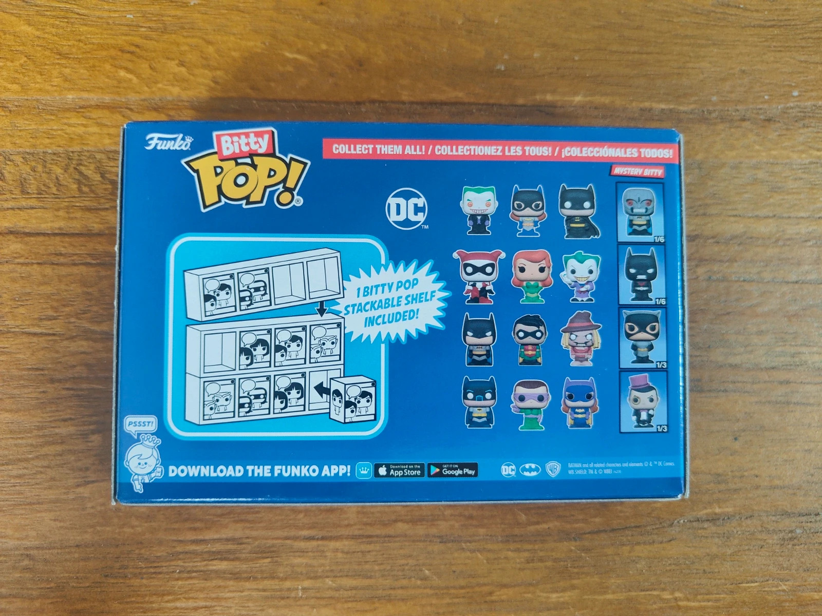 Pack de 4 Mini Figurines Funko Bitty Pop DC Comics – Funko Pop – taille 3 ans / 98 cm 3