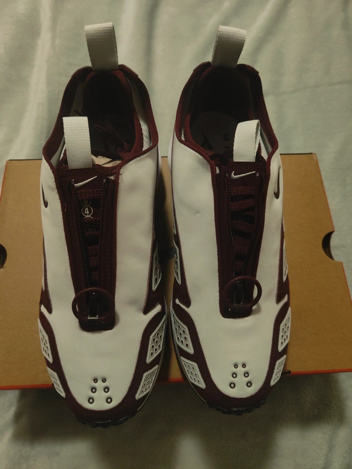 Paire de Nike Air Max SNDR "White Burgundy" Blanche/Bordeaux Taille 42 – Nike – taille 42 5