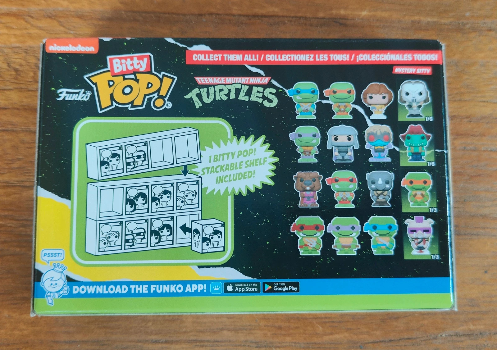 Pack de 4 Mini Figurines Funko Bitty Pop Tortues Ninja – Funko Pop – taille 3 ans / 98 cm 4