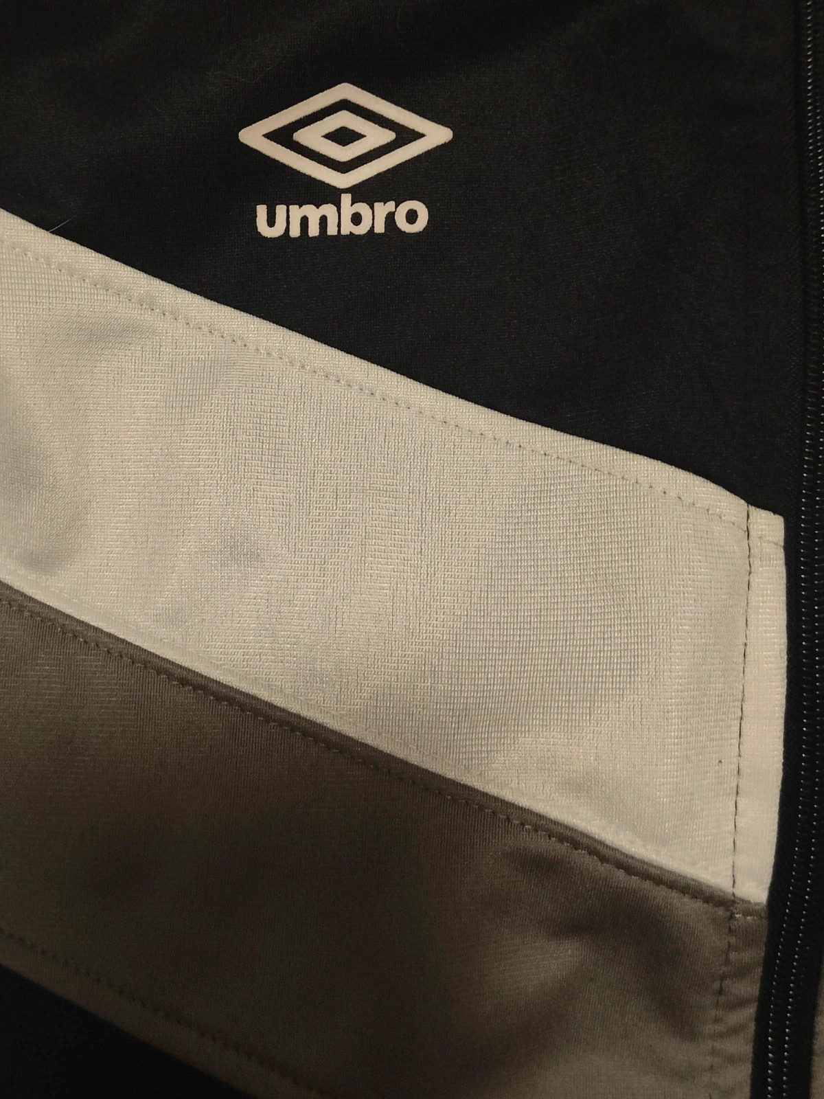 Veste de survêtement Umbro Noir / Gris - 12 ans (150 cm) – Umbro – taille 12 ans / 152 cm 2