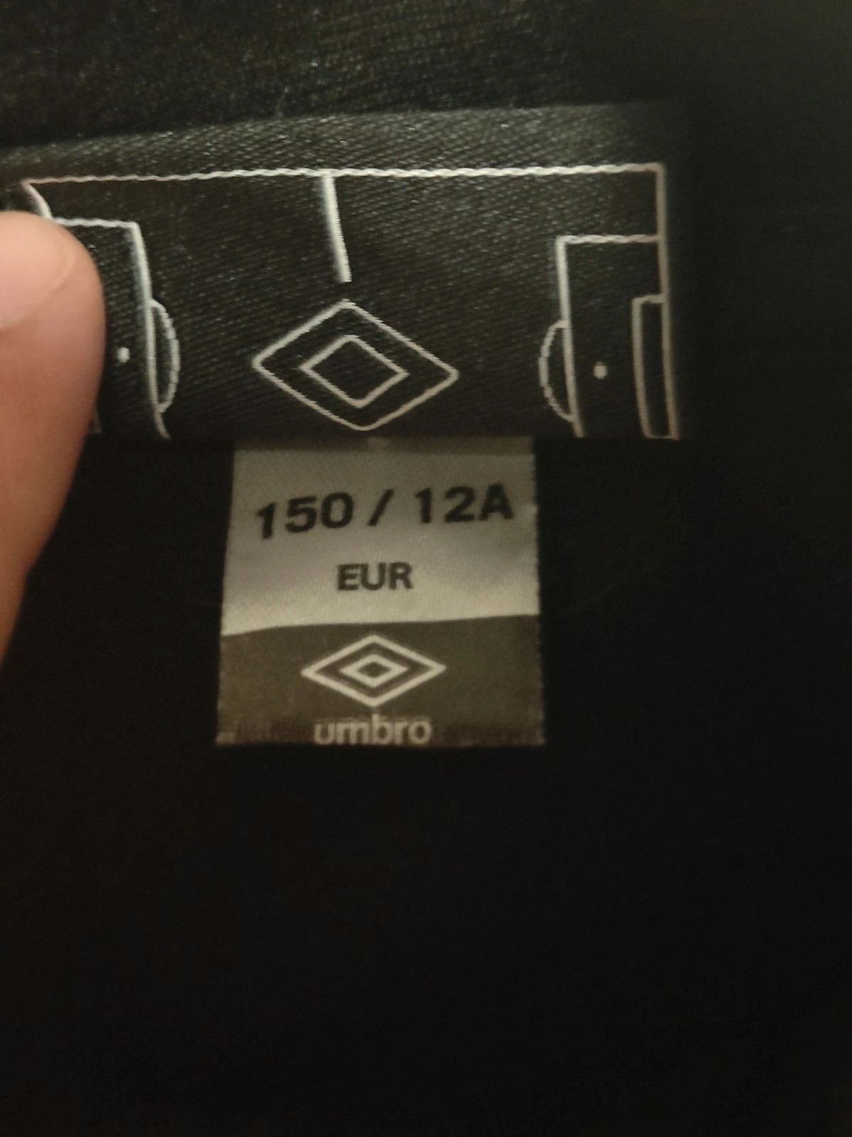 Veste de survêtement Umbro Noir / Gris - 12 ans (150 cm) – Umbro – taille 12 ans / 152 cm 5