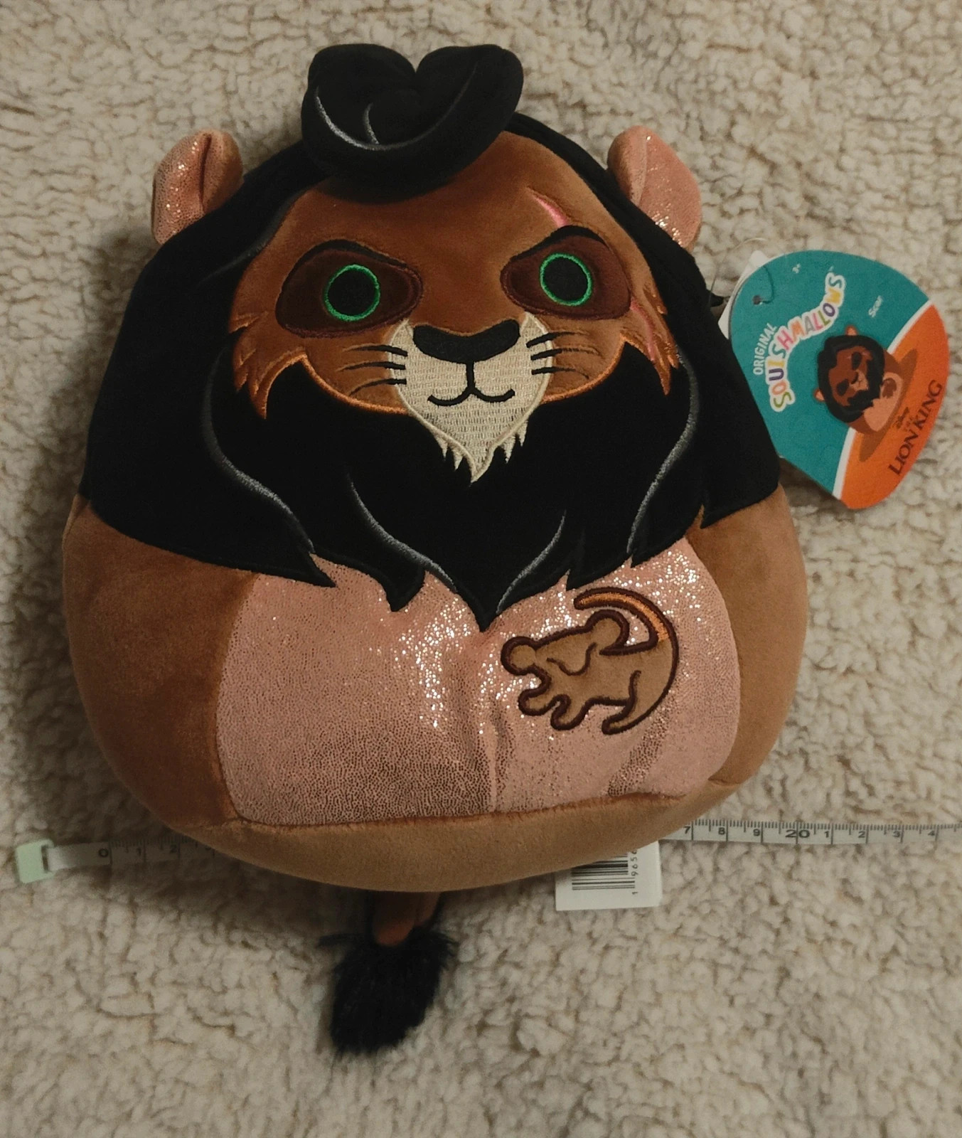 Peluche Squishmallows Scar Le Roi Lion Disney – Disney – taille Taille unique 3