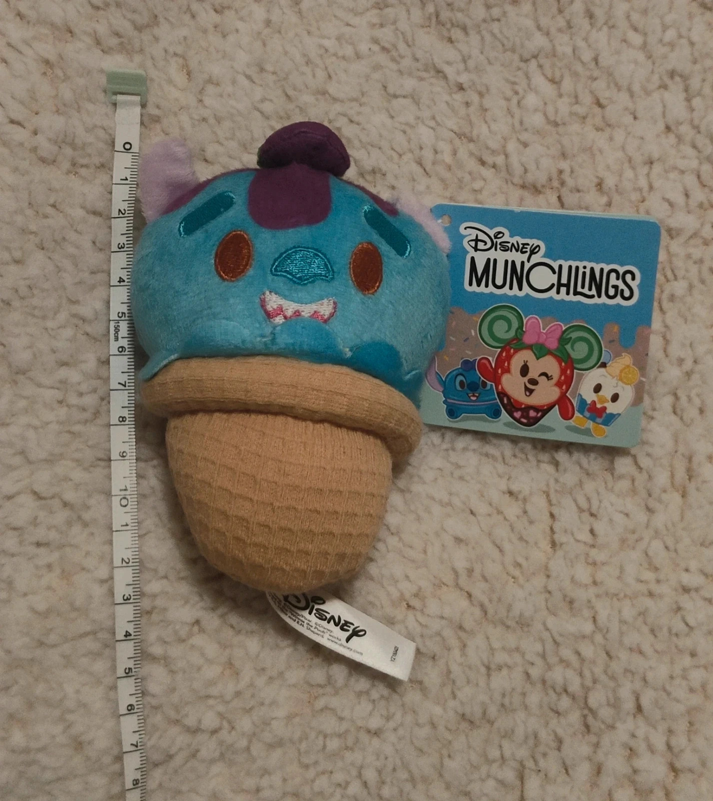 Lot 2 Peluches Disney Munchlings – Disney – taille Taille unique 2
