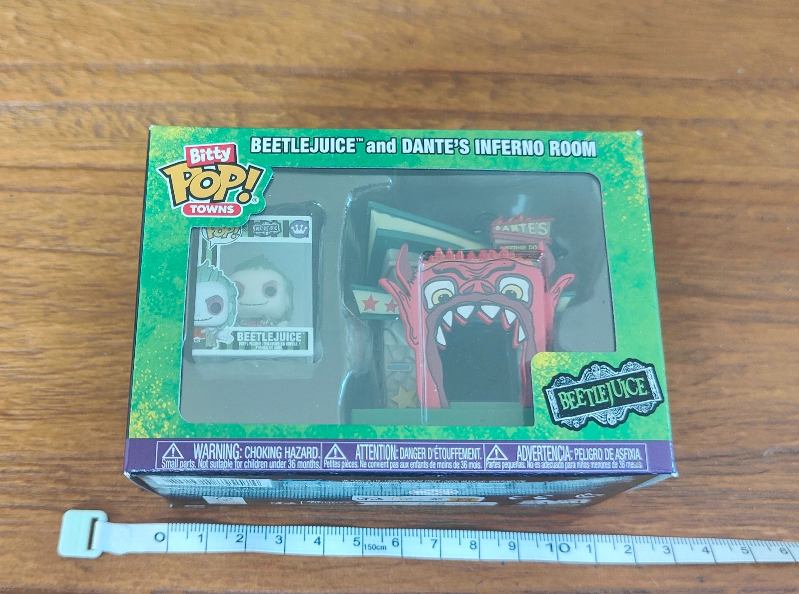 Figurine Funko Bitty Pop Beetlejuice et la salle de l'enfer de Dante – Funko Pop – taille 3 ans / 98 cm 3