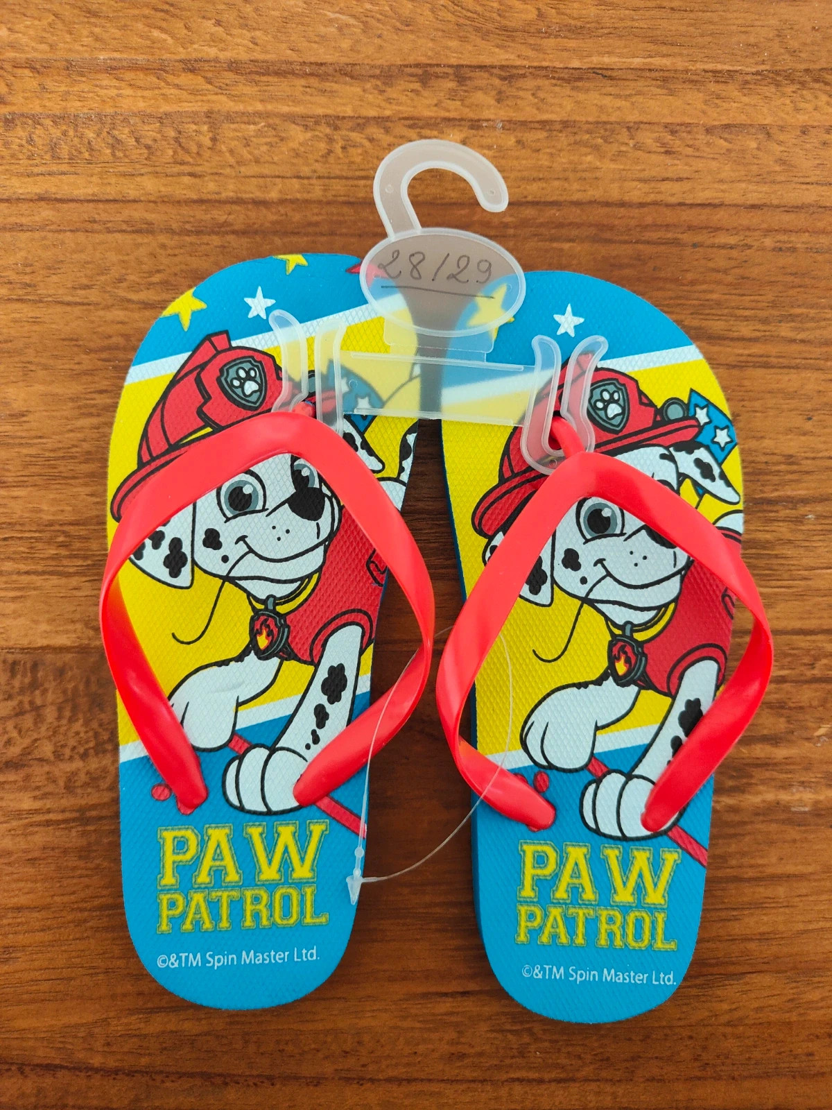 Tongs Paw Patrol Marcus pointure 28/29
