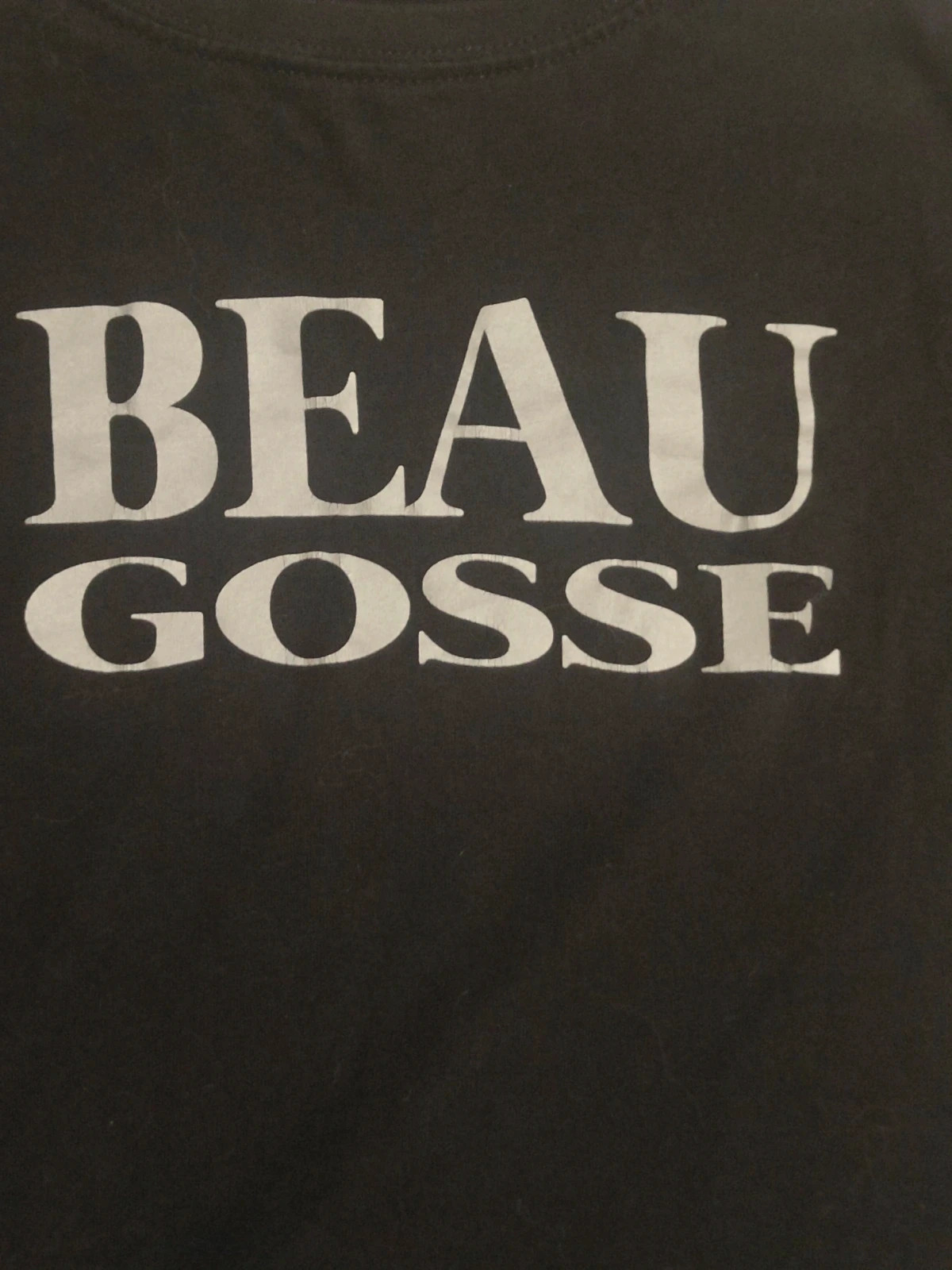 T-shirt noir en coton "Beau Gosse" Taille 9/10 ans – Roly – taille 10 ans / 140 cm 2