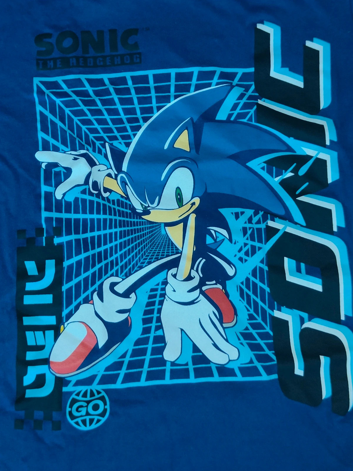 T-shirt à manches courtes Sonic 11-12 ans (152 cm) – Sega – taille 12 ans / 152 cm 2