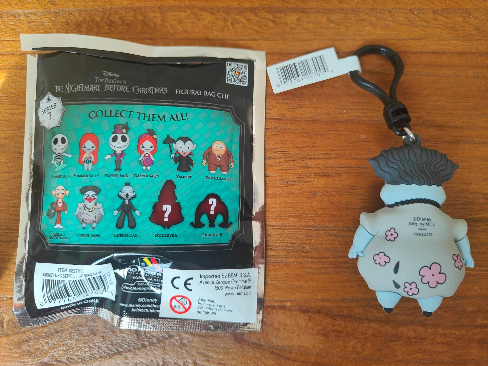 Porte-clés The Nightmare Before Christmas Corpse Mom Series 7 – Disney – taille 5 ans / 110 cm 3