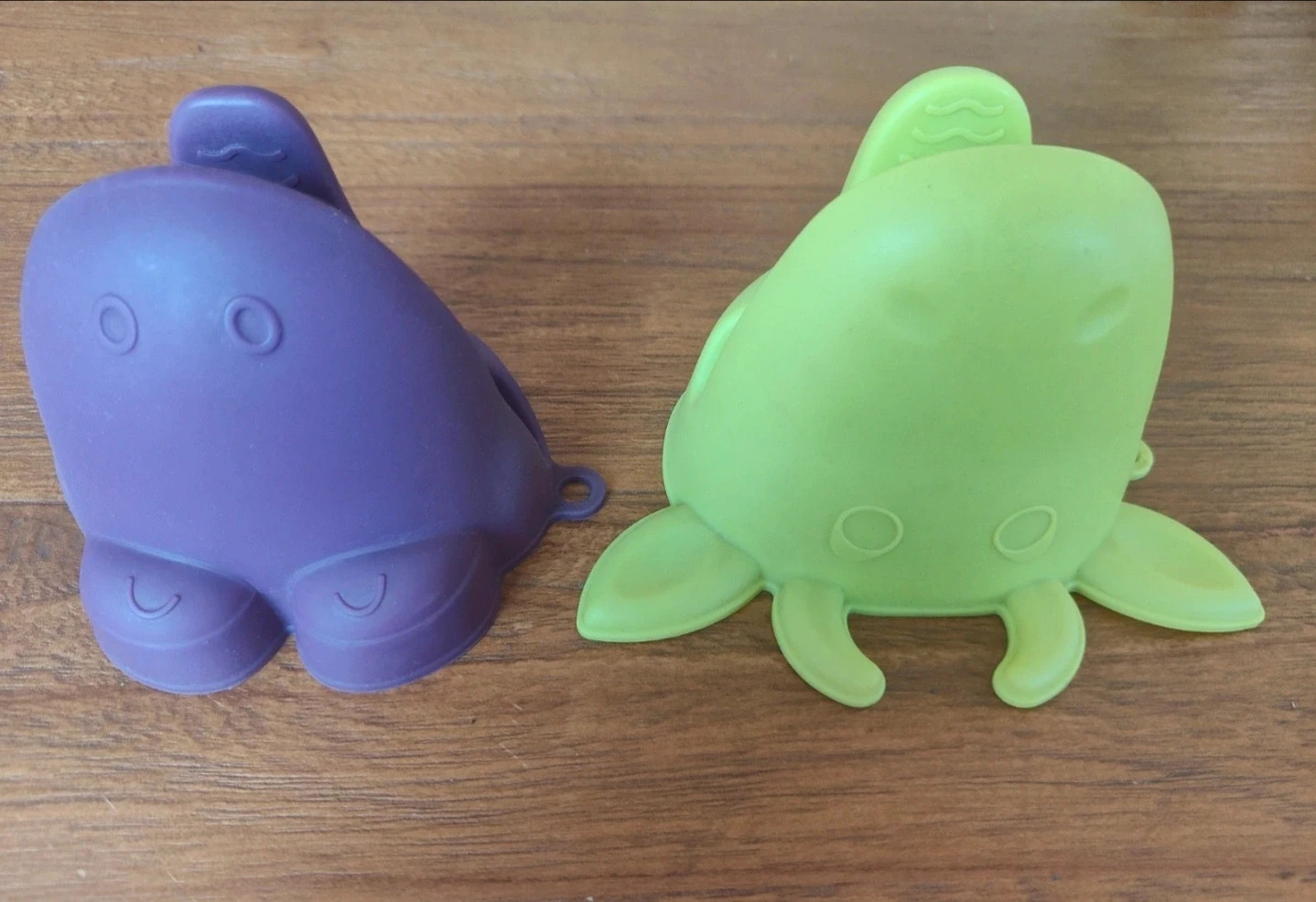 2 moufles animaux de protection pour le four