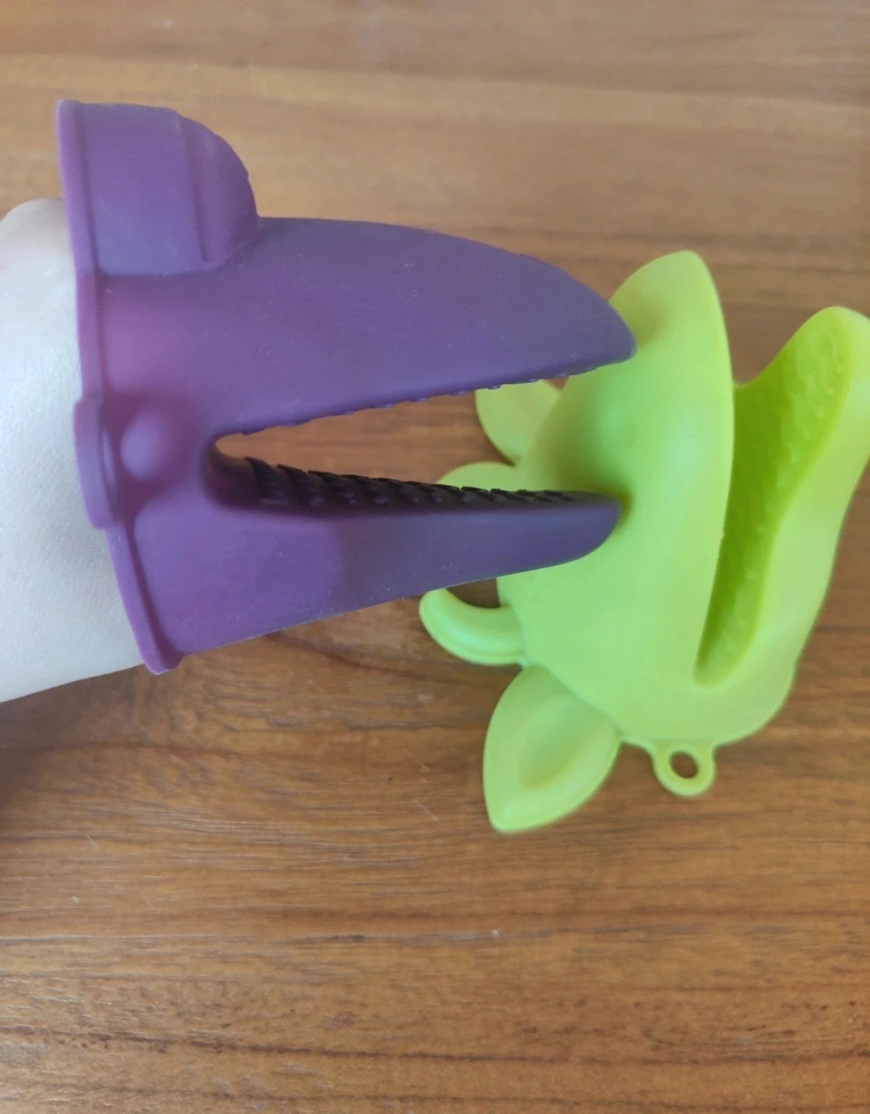 2 moufles animaux de protection pour le four 5