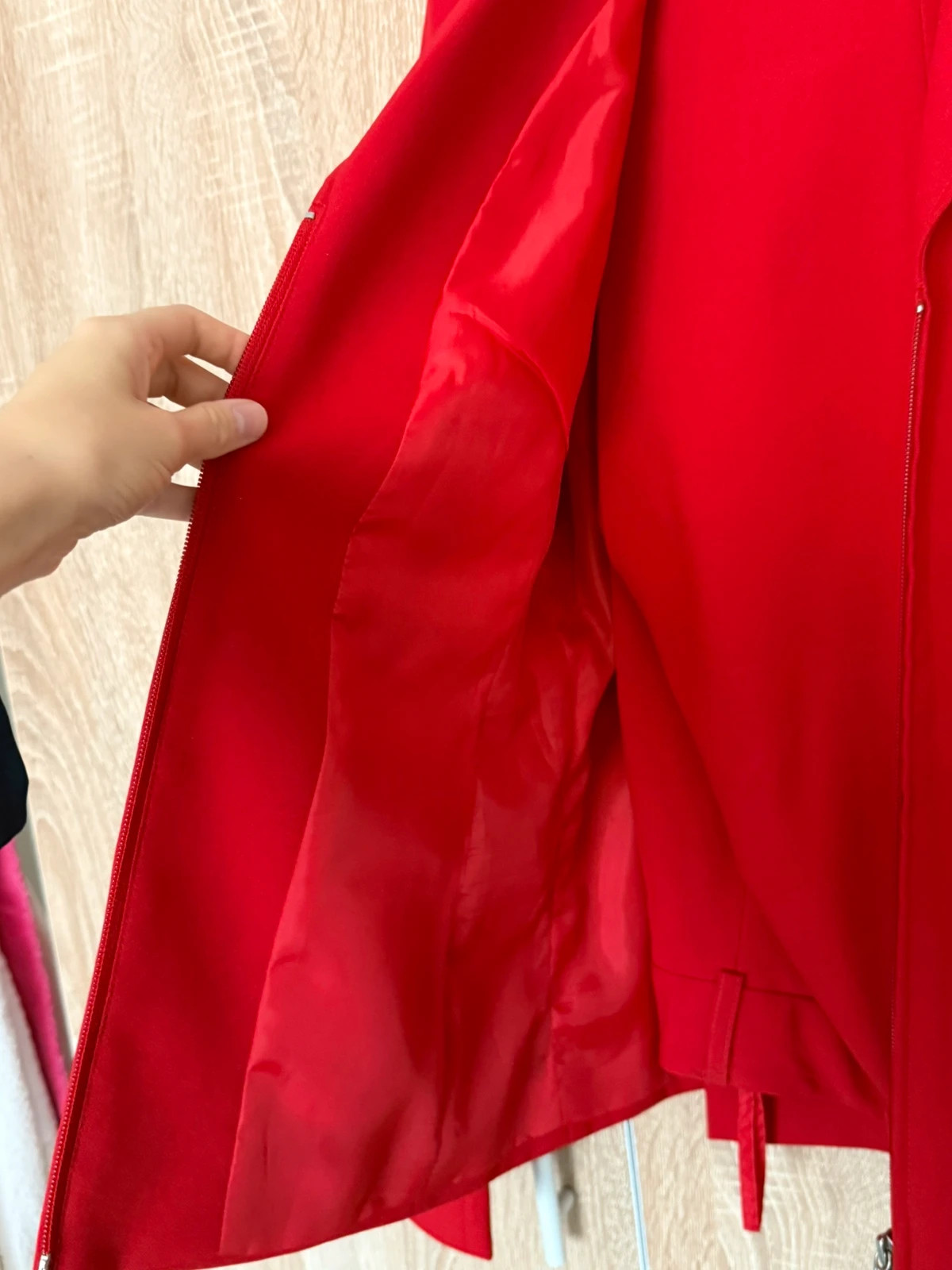 Roter Hosenanzug – basic line – taille M / 38 / 10 4