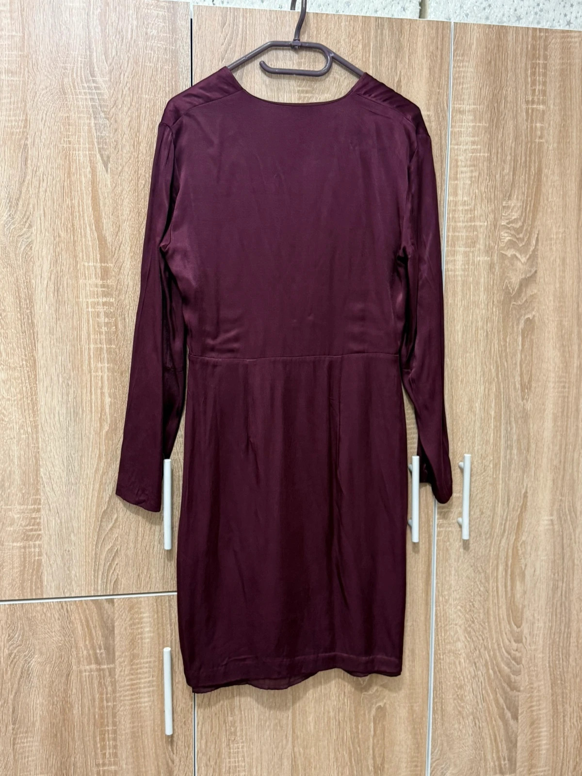 Elegantes bordeauxrotes Kleid – H&M – taille L / 40 / 12 4