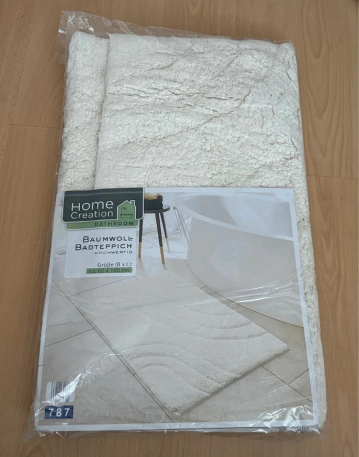Neuer Baumwoll-Badteppich – Home Creation