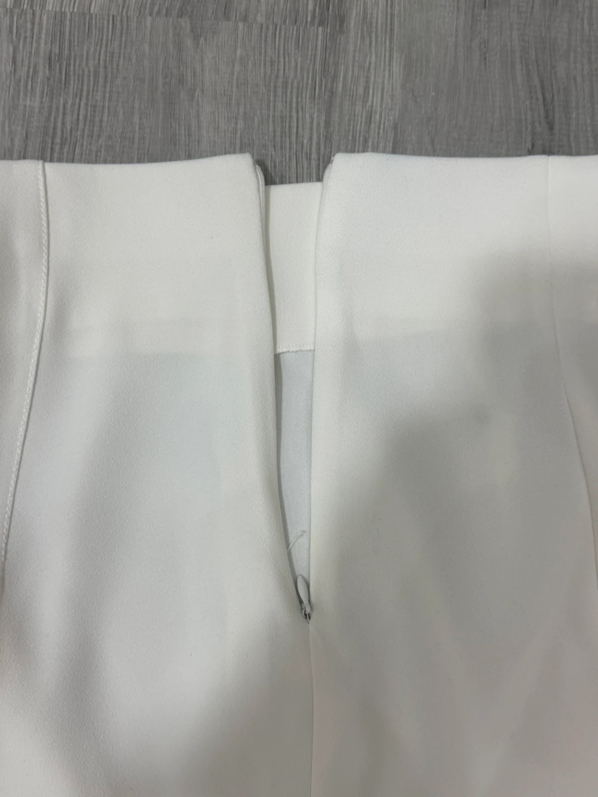 weiße Wide Leg Stoffhose High Waist – Zara – taille S / 36 / 8 5