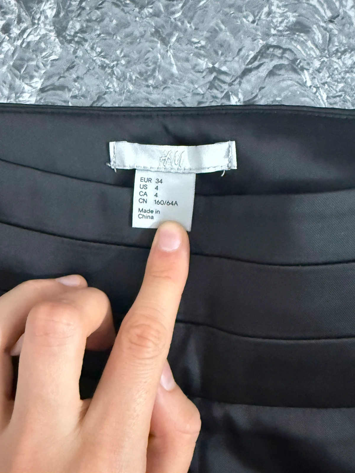 H&M schwarze Anzughose – H&M – taille XS / 34 / 6 4