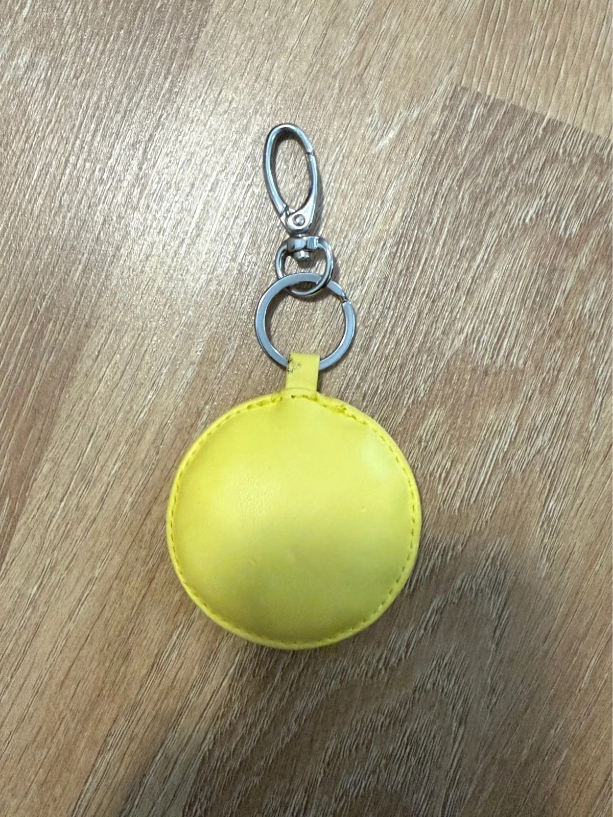 Emoji Schlüsselmäppchen Gelb mit Karabiner – Emoji 2