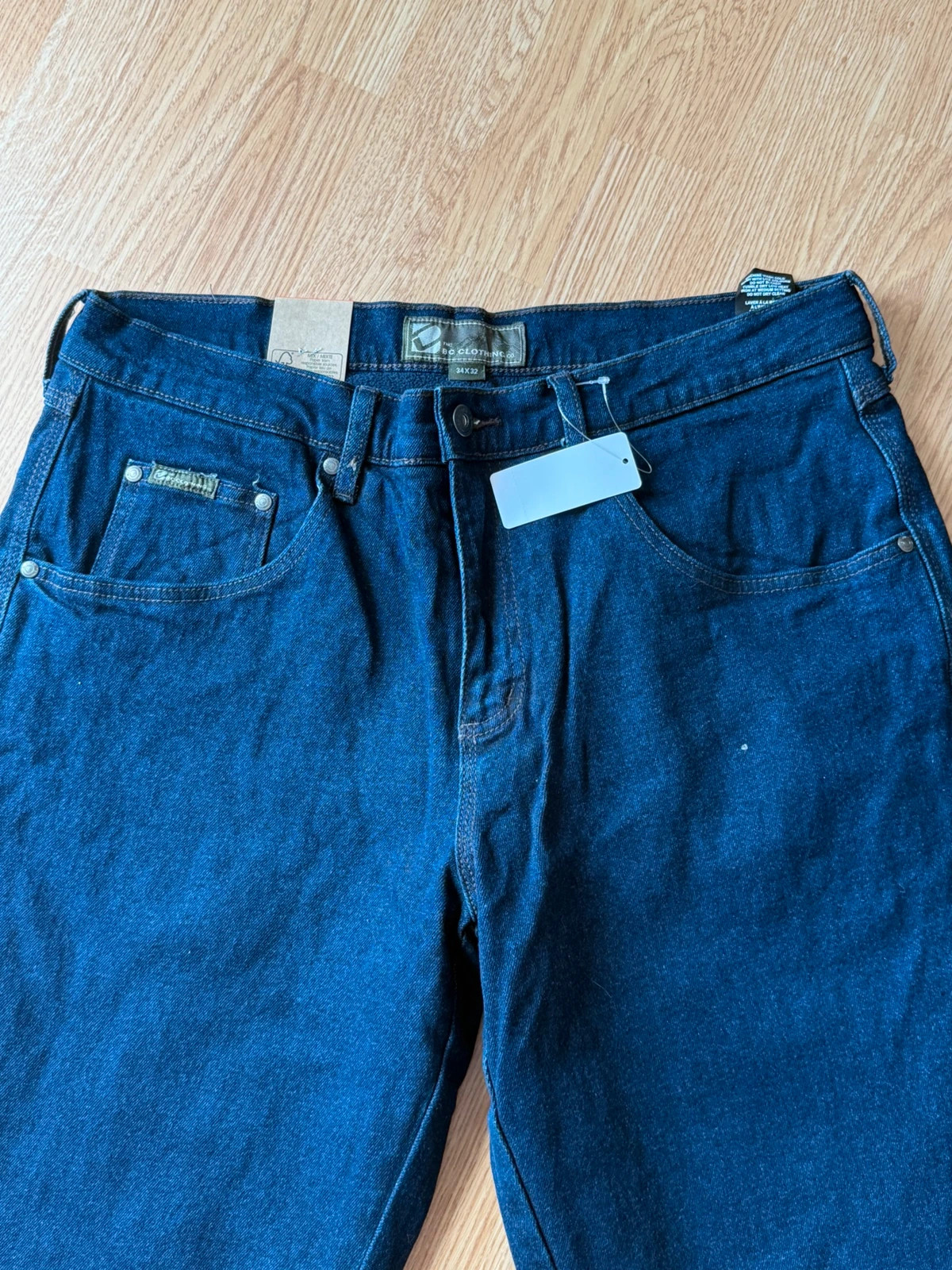 BC Clothing Herren Jeans W34 L32 dunkelblau – bc clothing – taille W34 | FR 44 4