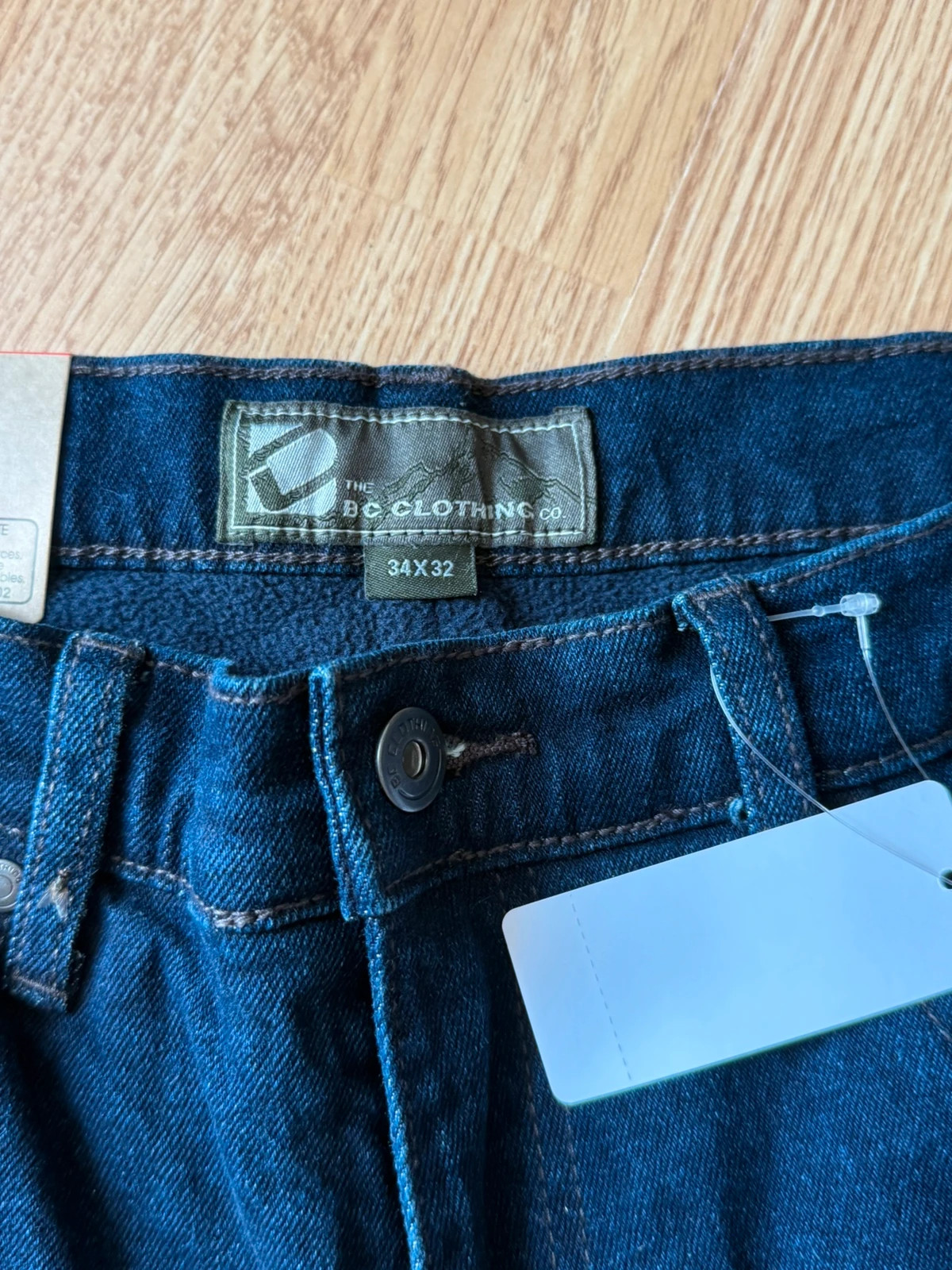 BC Clothing Herren Jeans W34 L32 dunkelblau – bc clothing – taille W34 | FR 44 5
