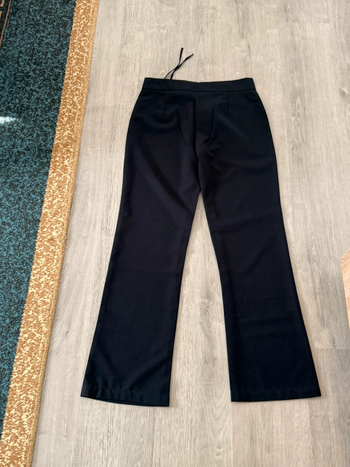 Identic schwarze Stoffhose Schlaghose – Identic – taille M / 38 / 10 5