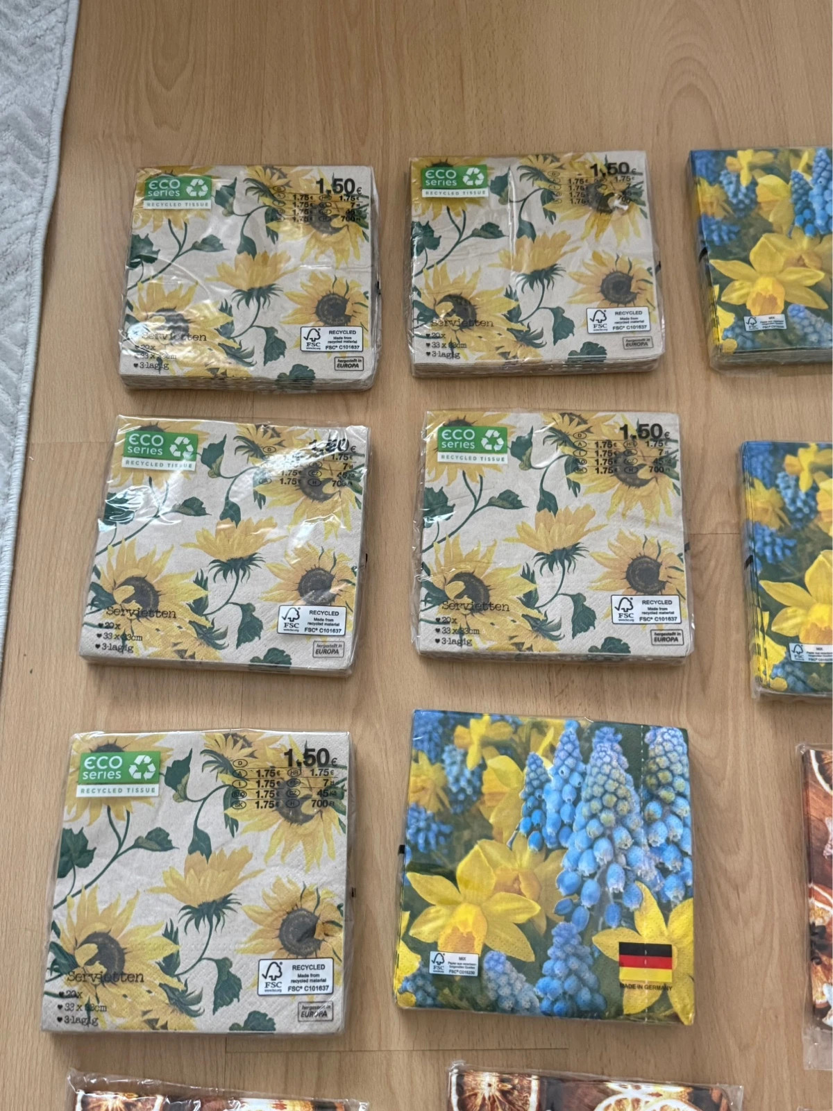 17x Serviettenpakete 2